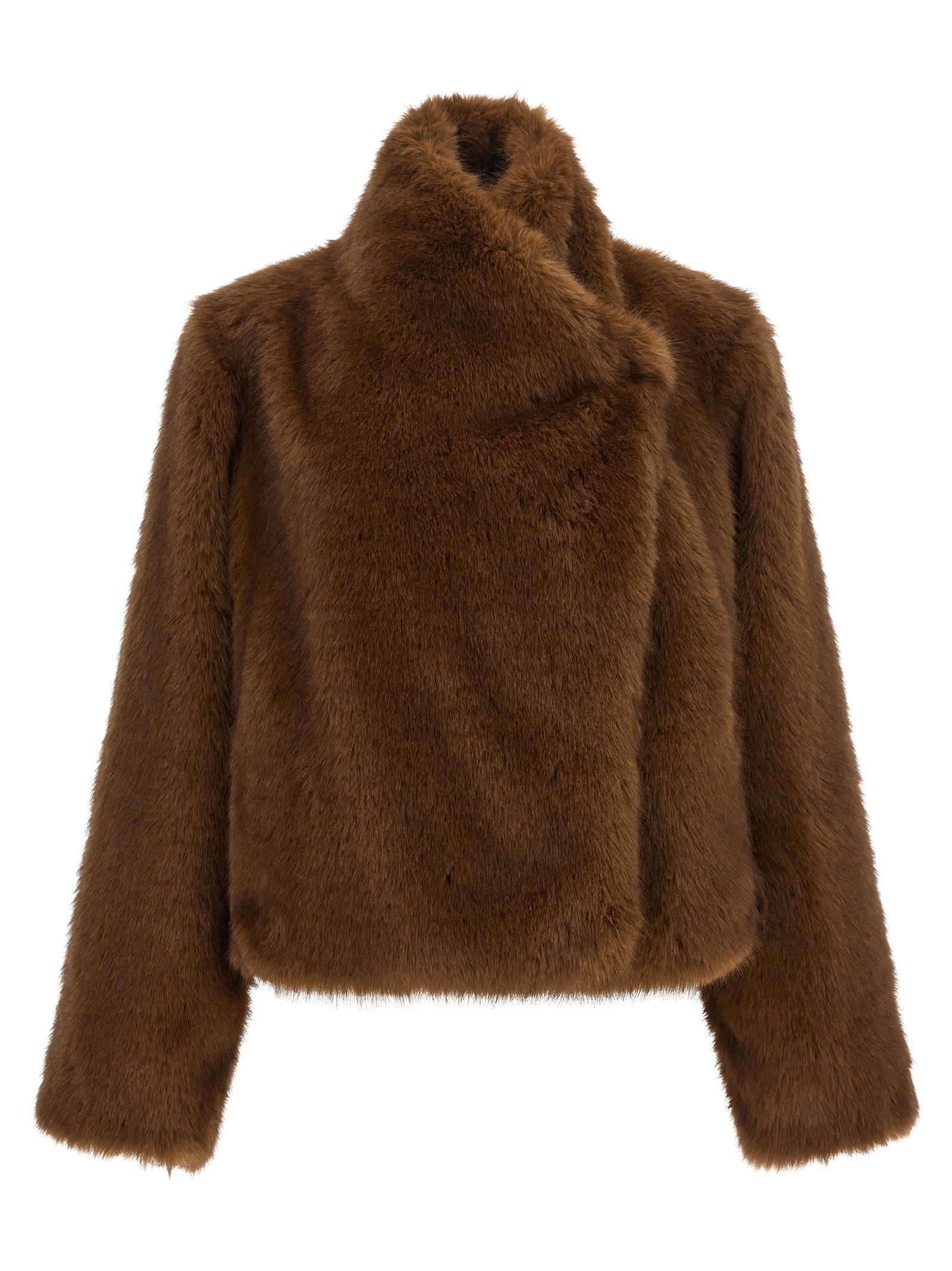 B&B Couture 'Farrah First' Eco-Fur Coat