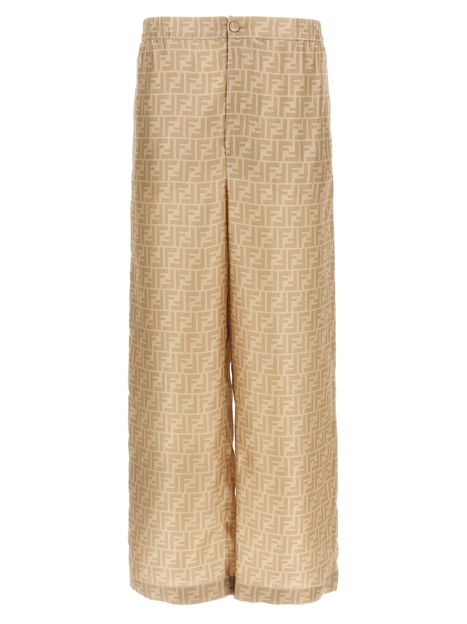 Fendi Ff Silk Pants