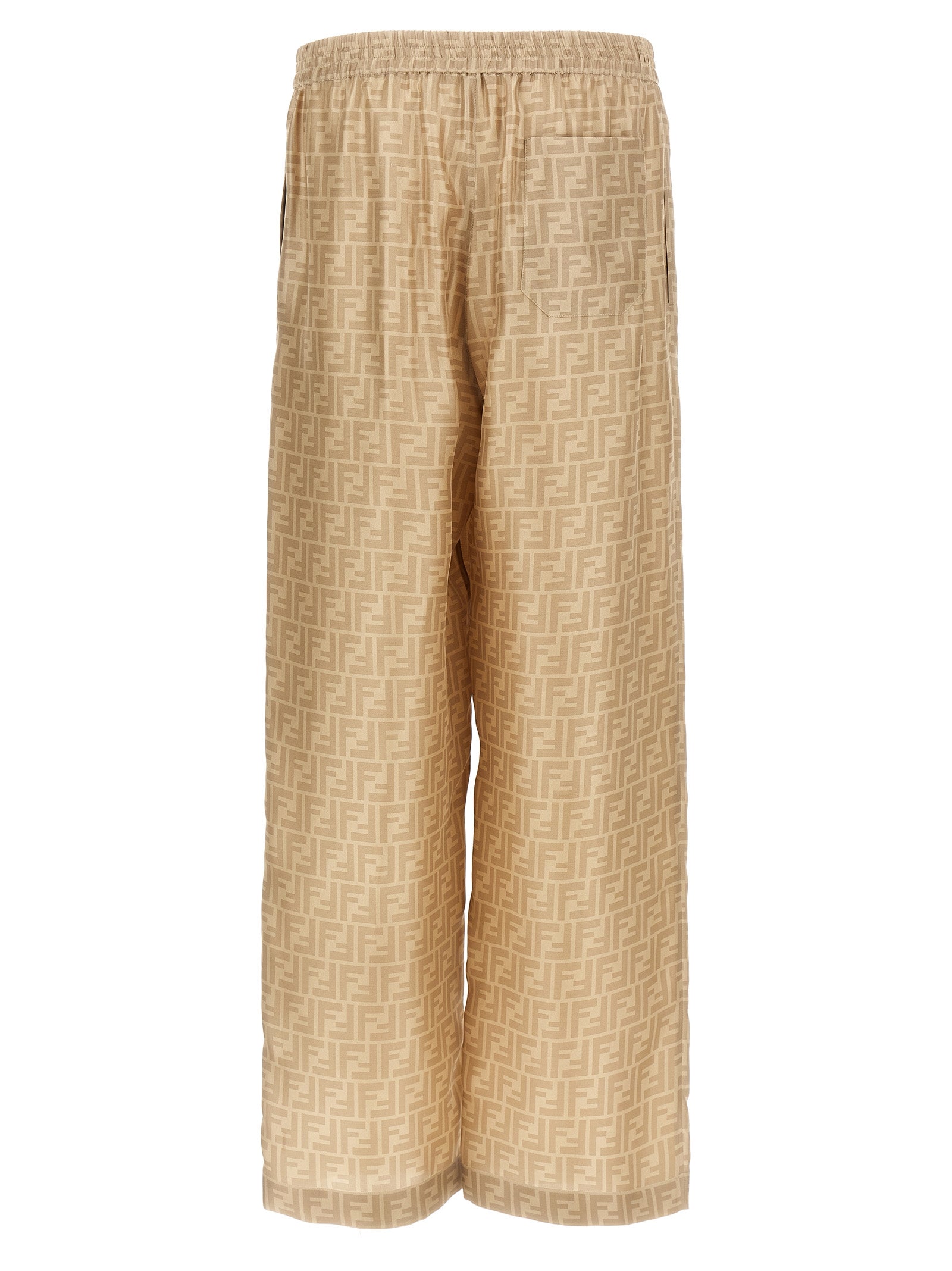 Fendi Ff Silk Pants