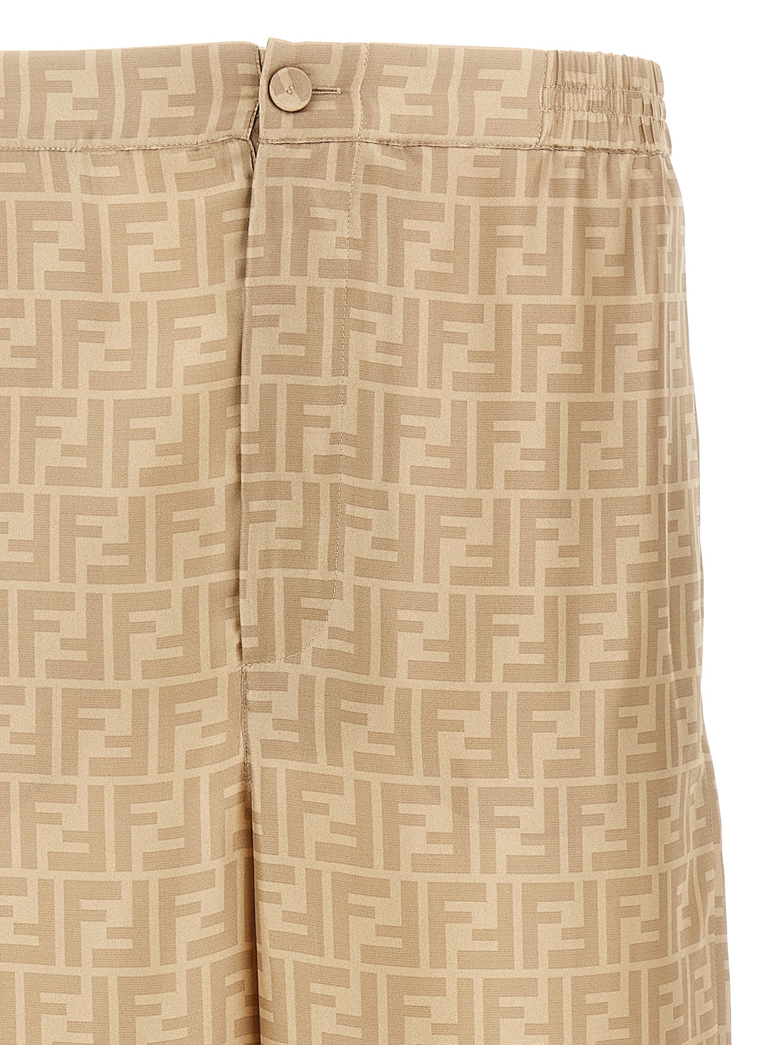 Fendi Ff Silk Pants