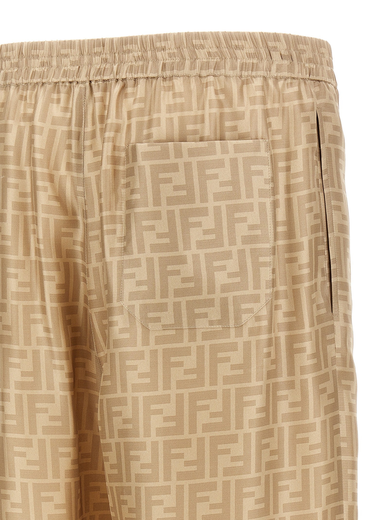 Fendi Ff Silk Pants