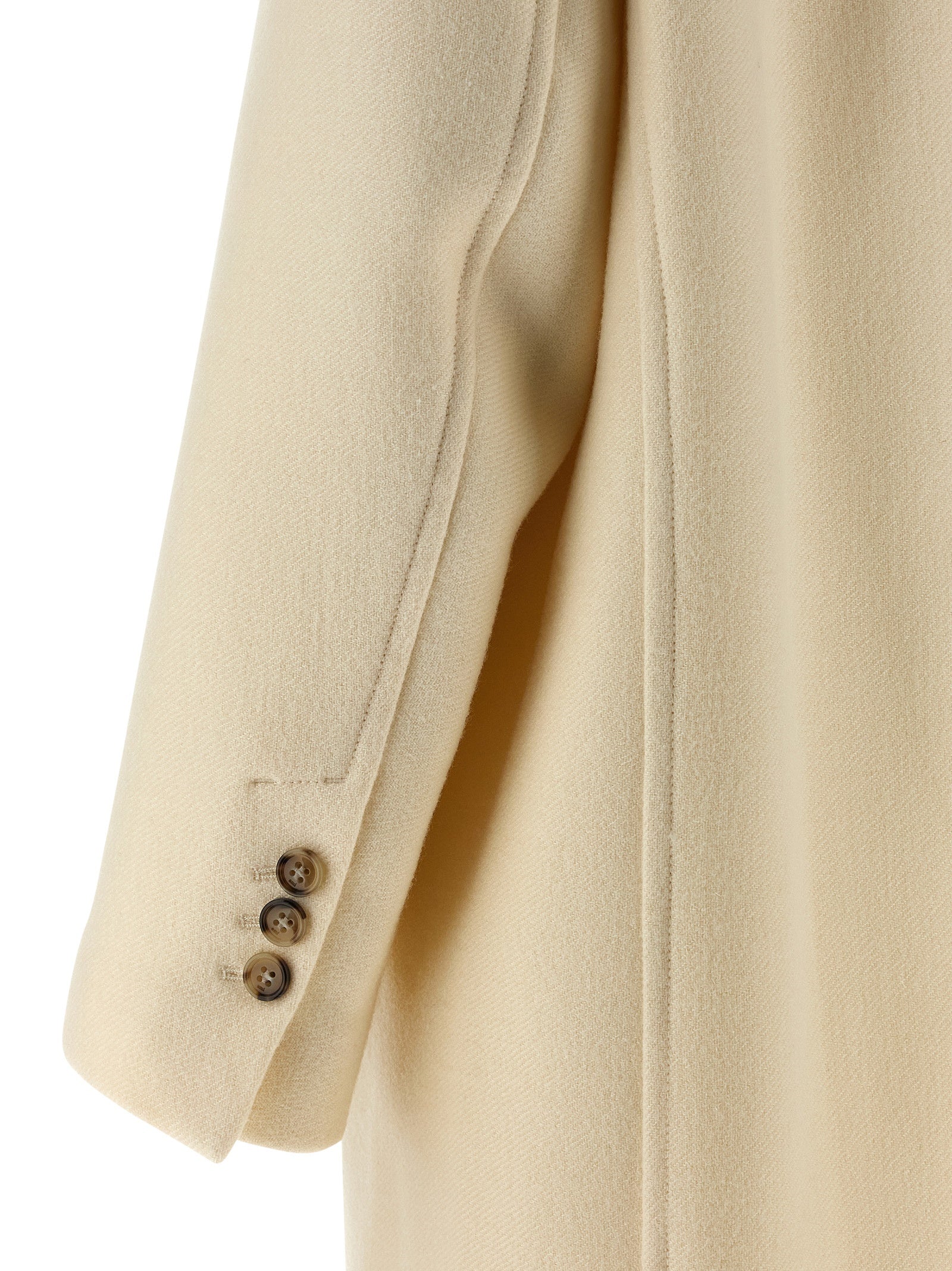 Ami Paris Double-Breasted Coat