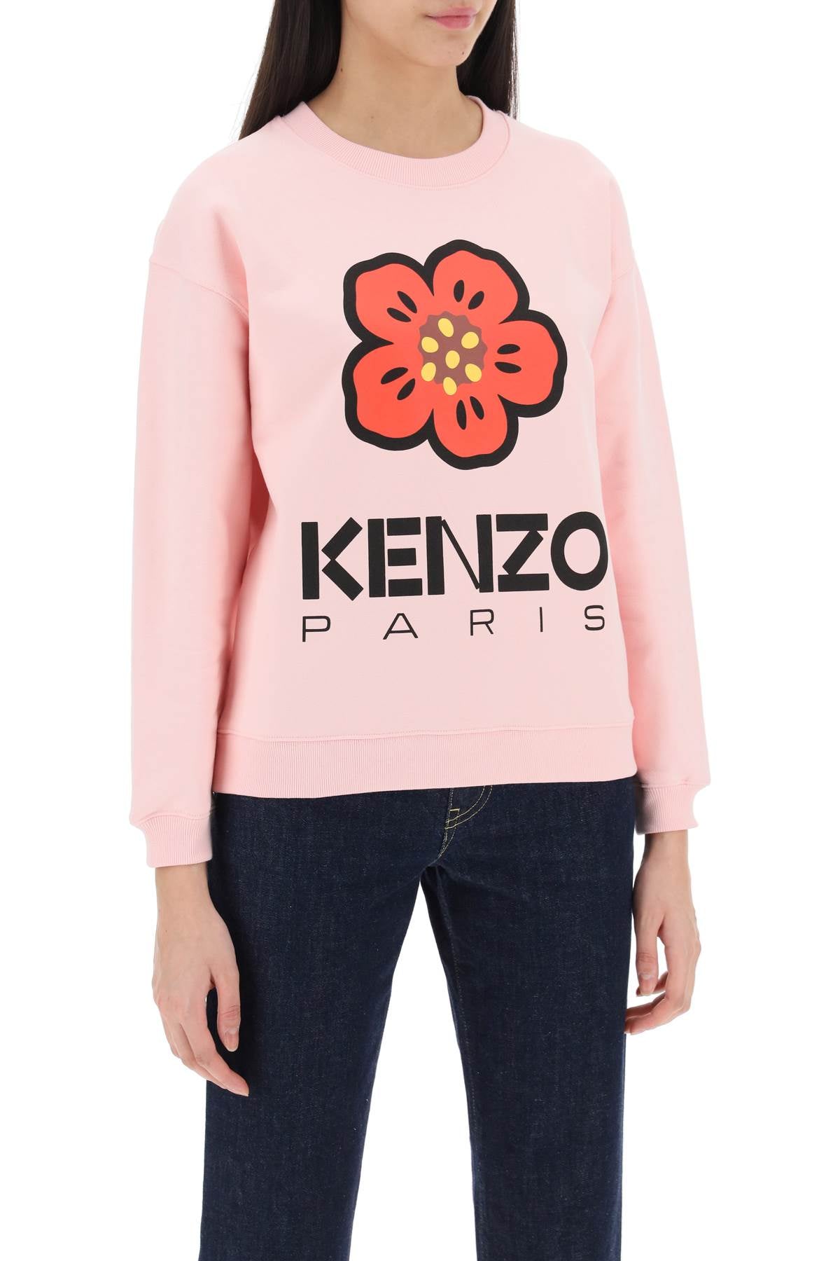 Kenzo Bokè Flower Crew-Neck Sweatshirt