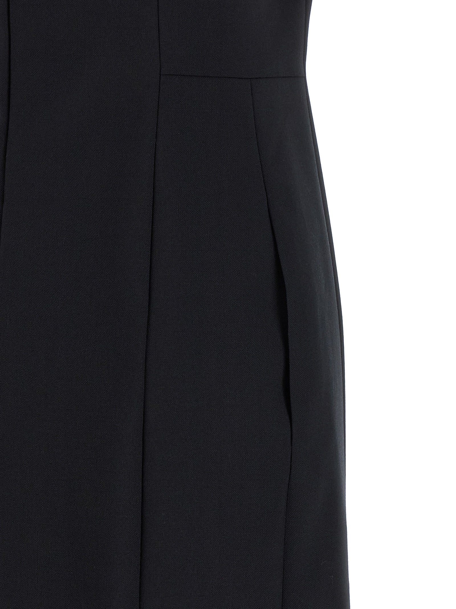 Thom Browne Polo Dress With Intarsia And Rwb Detail