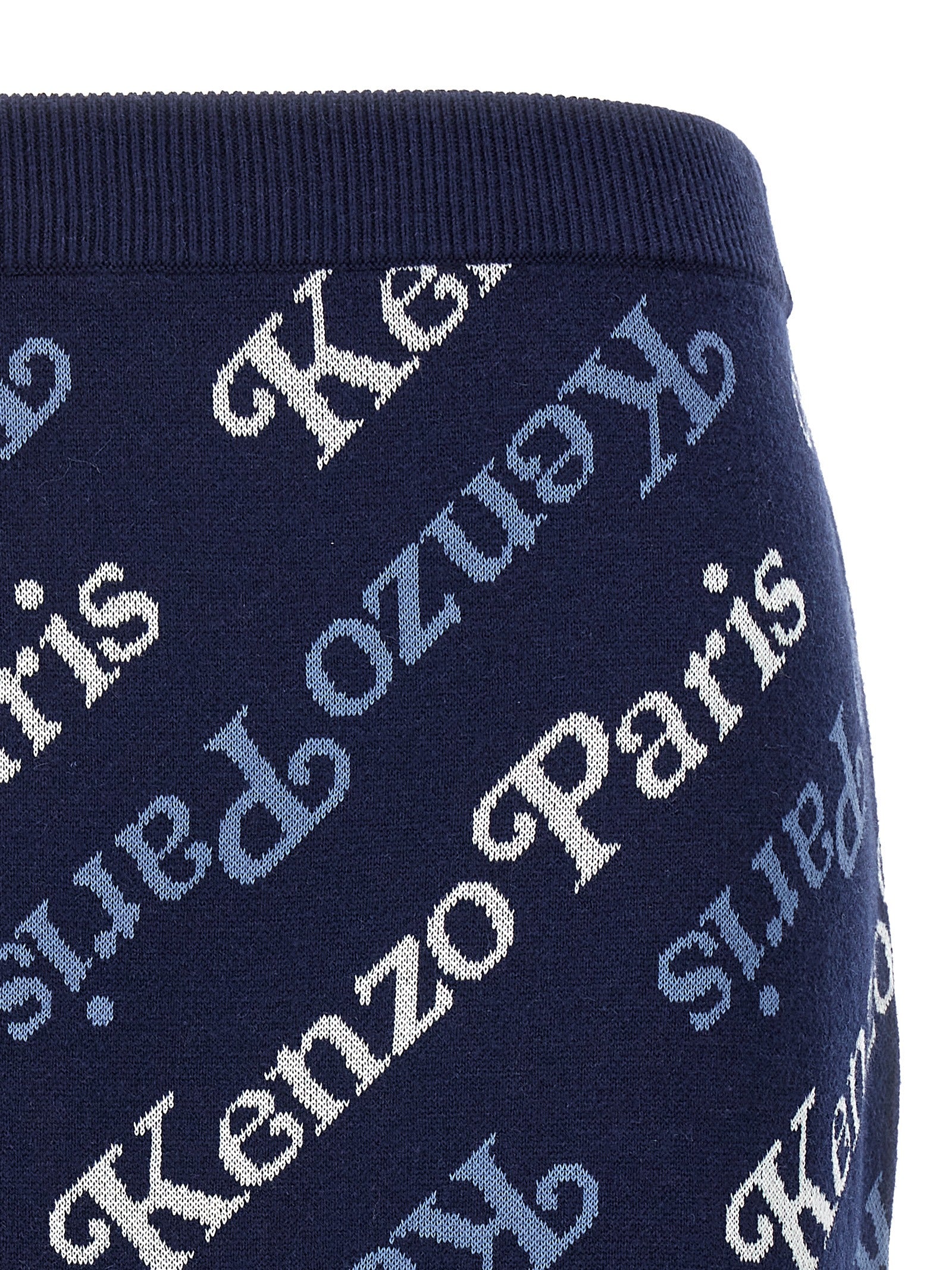 Kenzo All Over Logo Skirt