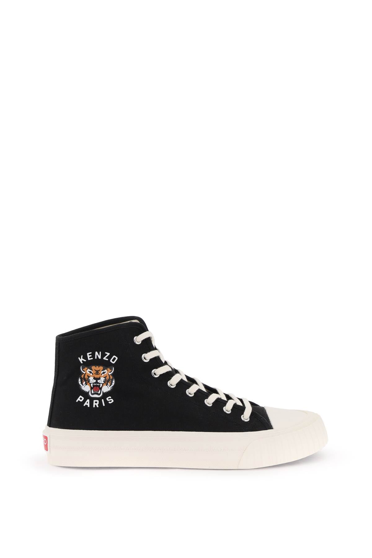 Kenzo Canvas High-Top Sneakers