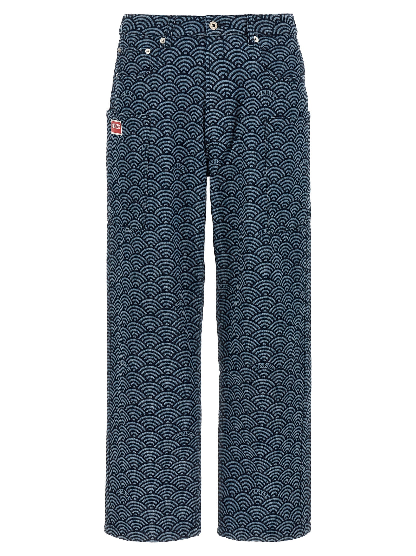 Kenzo 'Seigaiha' Jeans