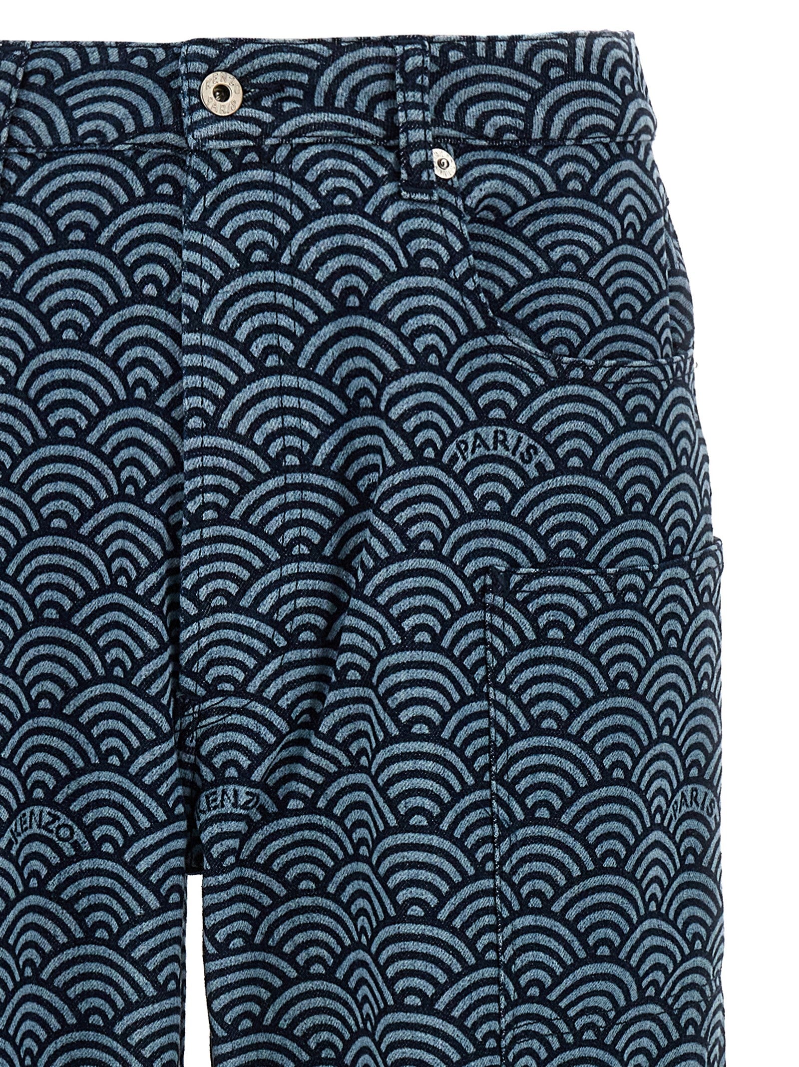 Kenzo 'Seigaiha' Jeans