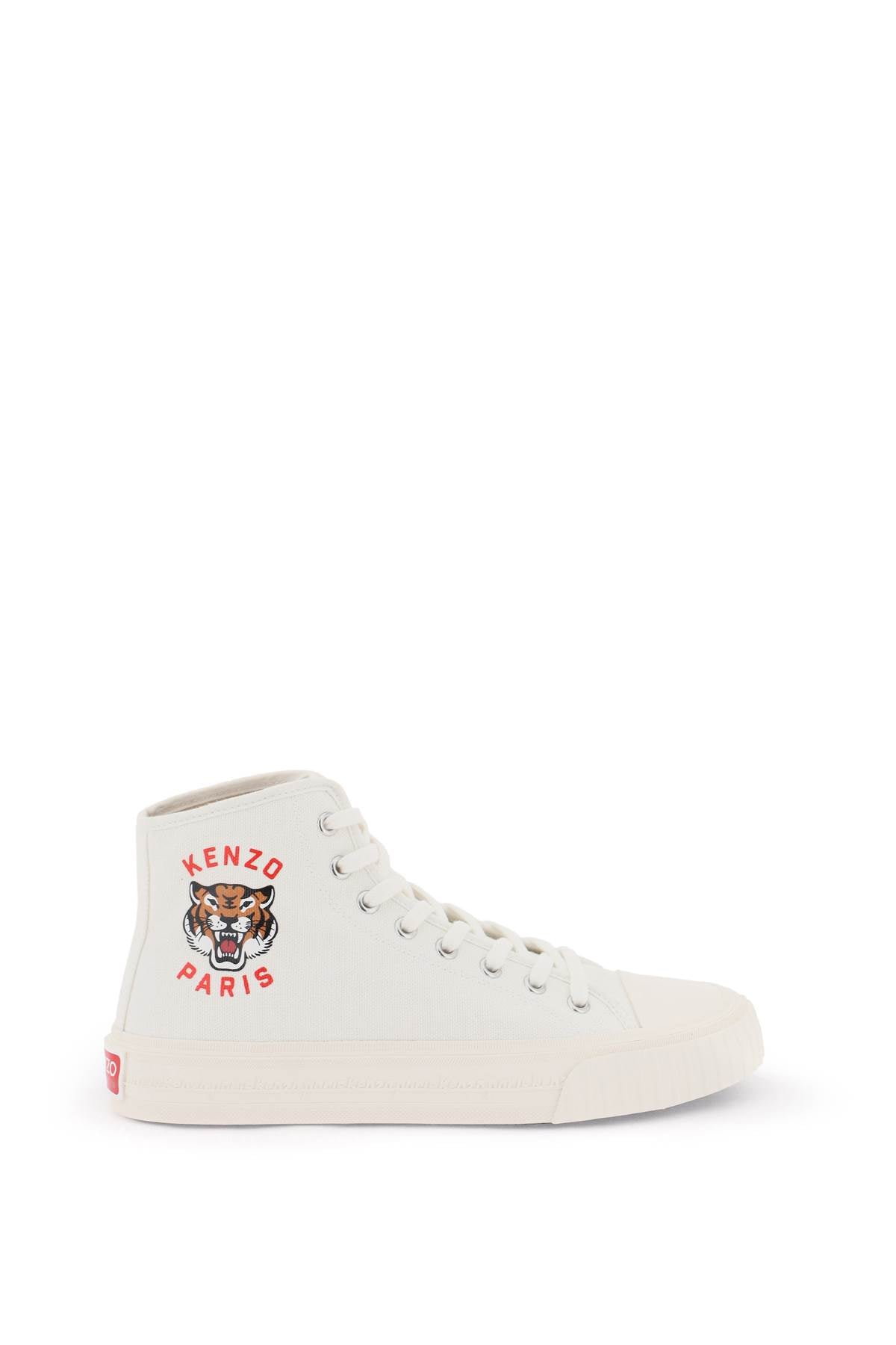 Kenzo Canvas High-Top Sneakers