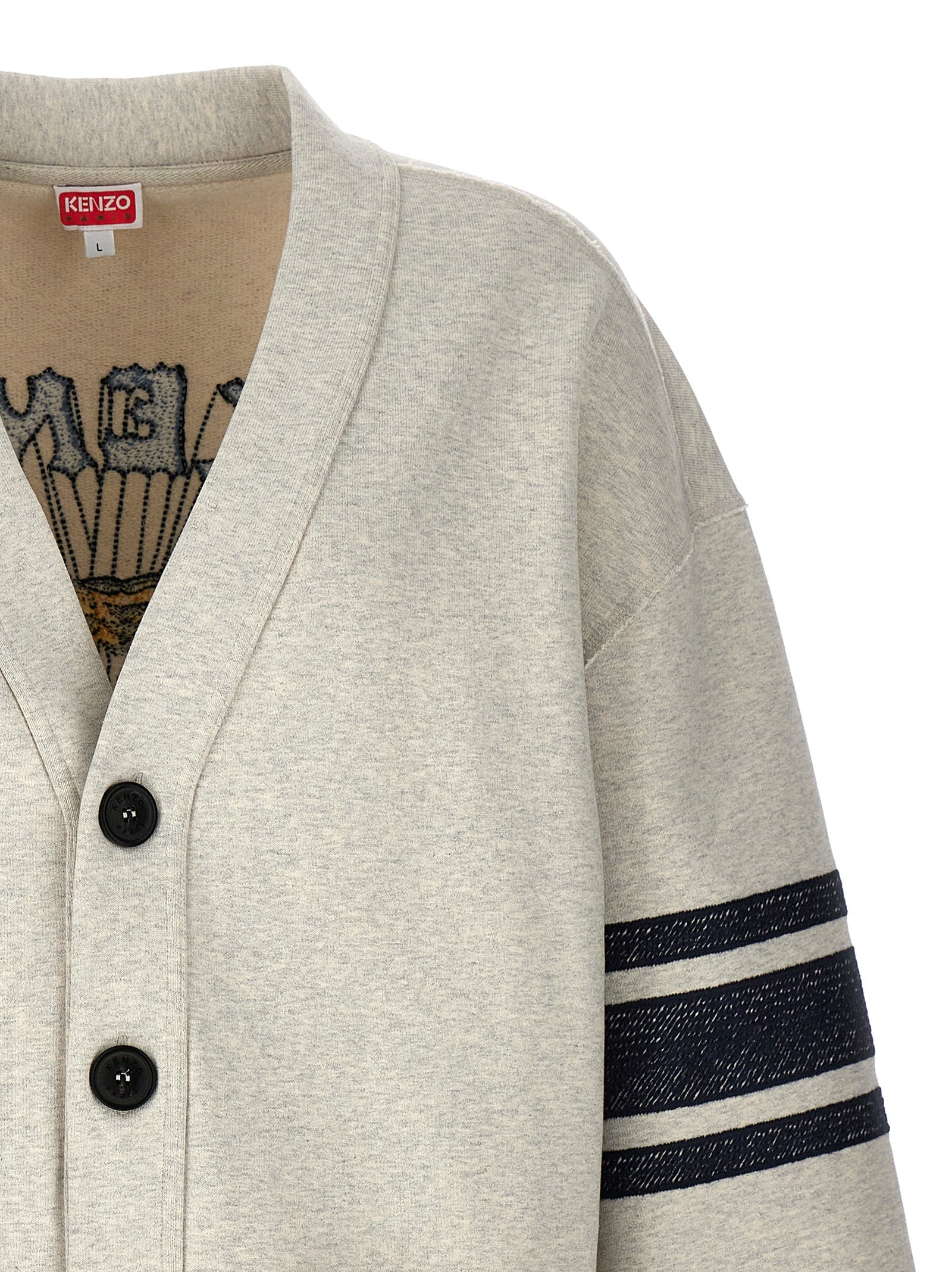 Kenzo 'Drawn Varsity' Cardigan