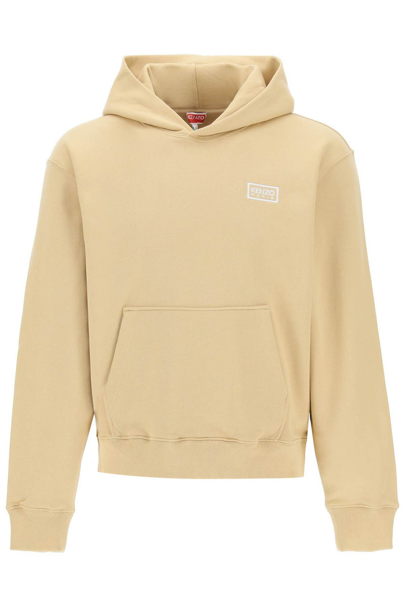 Kenzo Kenzo Paris Hooded Sweatshirt Beige