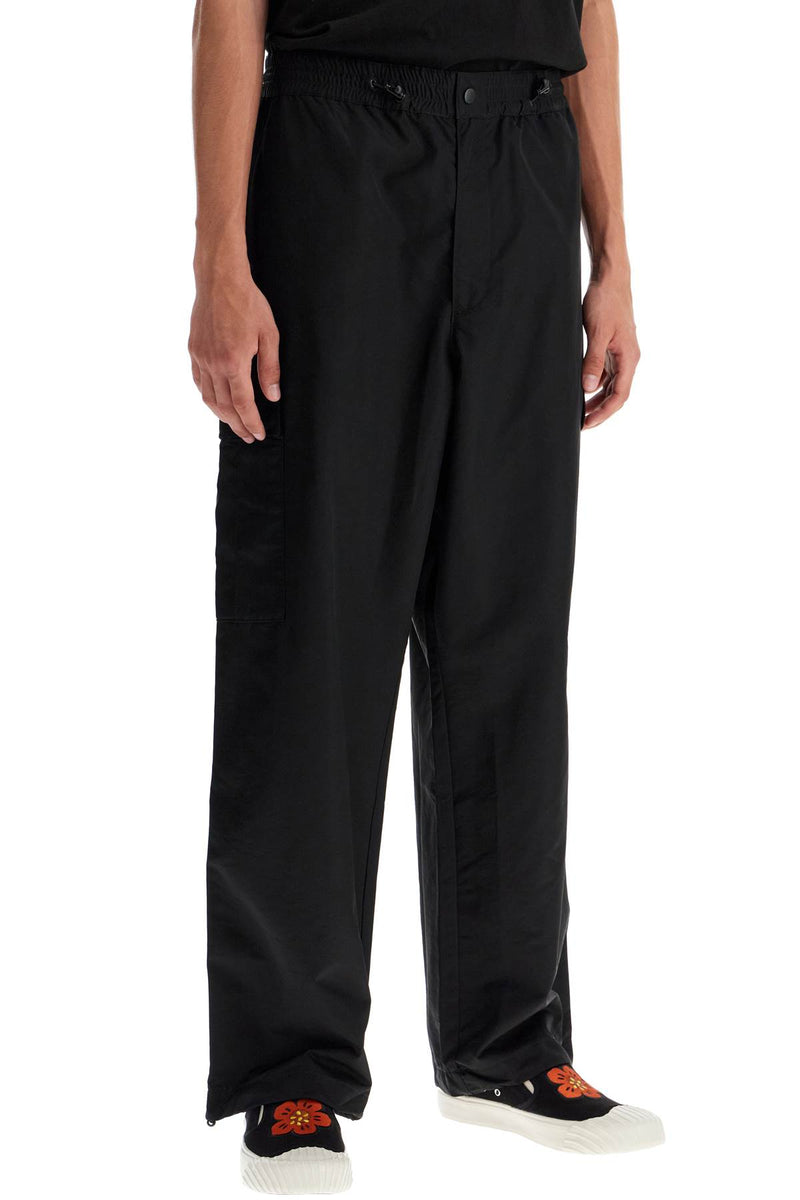 Kenzo Nylon Cargo Pants For Men Black