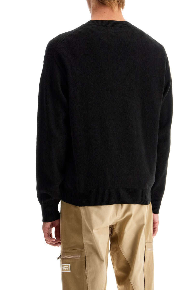 Kenzo Boke Flower Wool Sweater Black