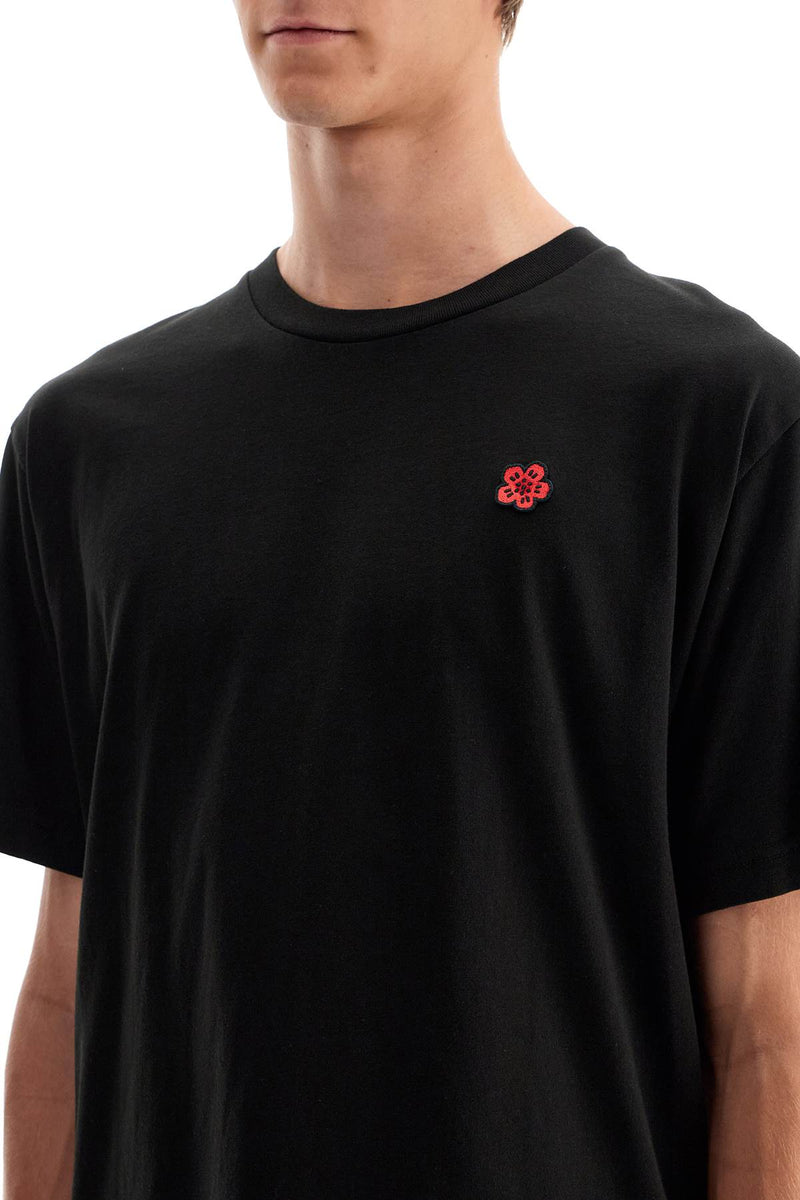 Kenzo Flower Print T-Shirt Black