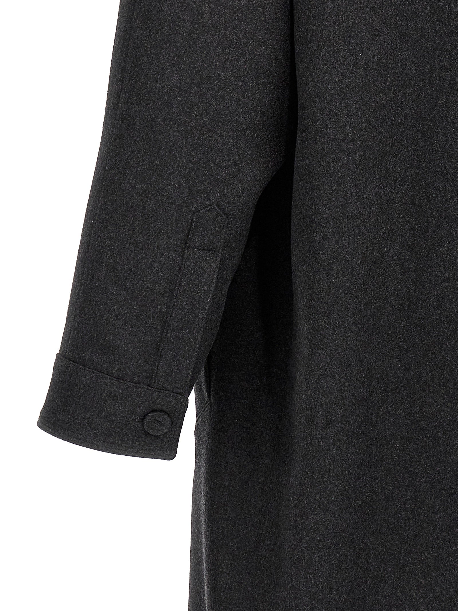 Fendi Single-Breasted Cashmere Coat