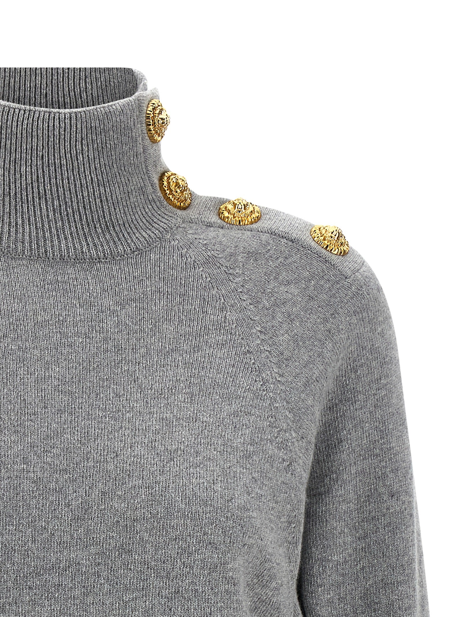 Balmain Cashmere Wool Sweater
