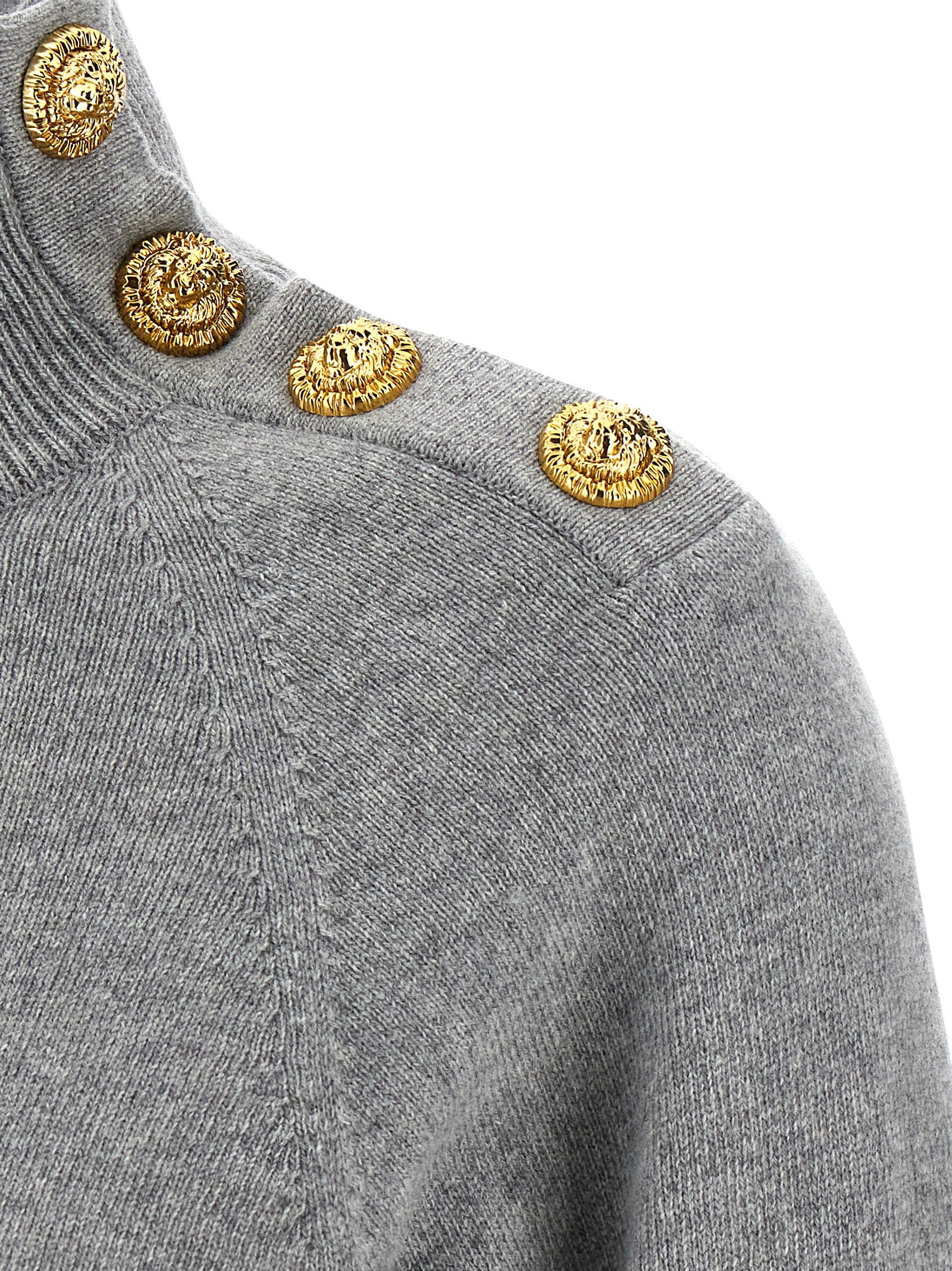 Balmain Cashmere Wool Sweater