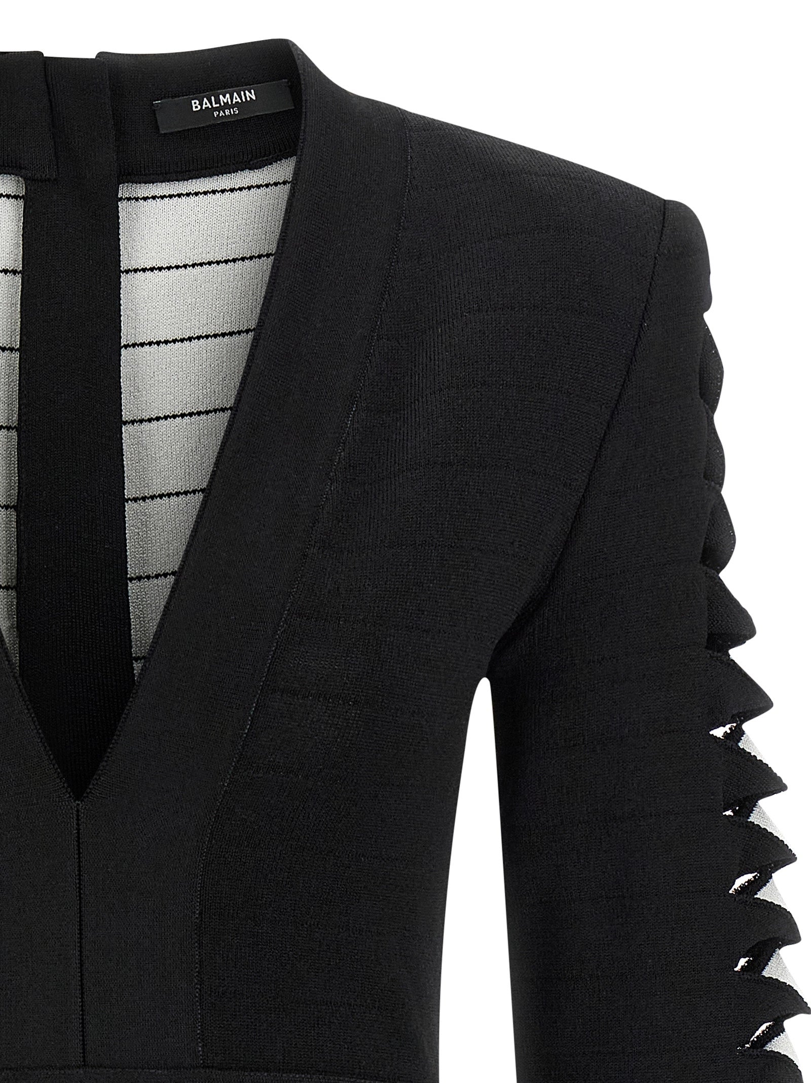 Balmain Cut-Out Dress