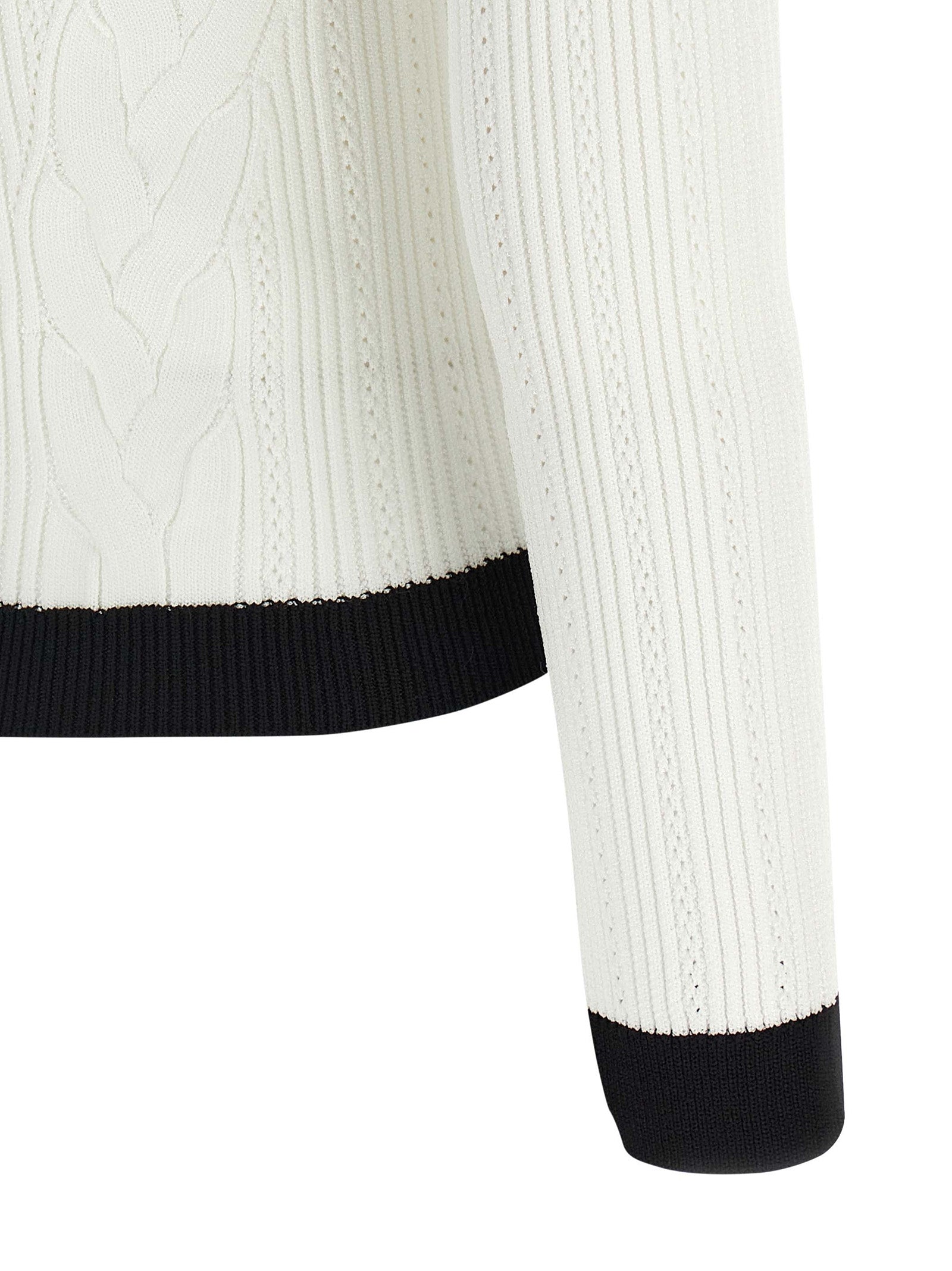 Balmain Two-Tone Cardigan