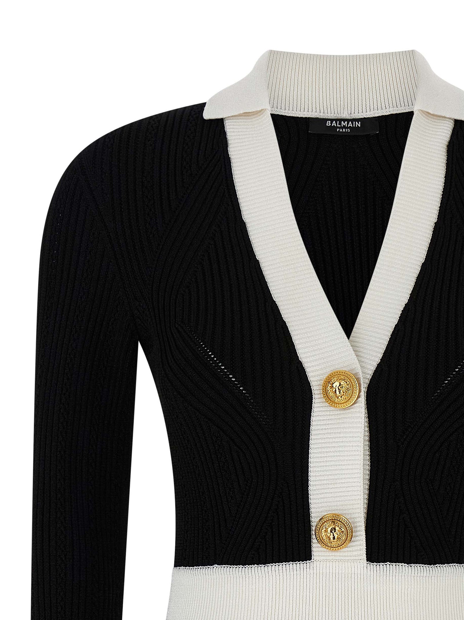 Balmain Two-Tone Dress