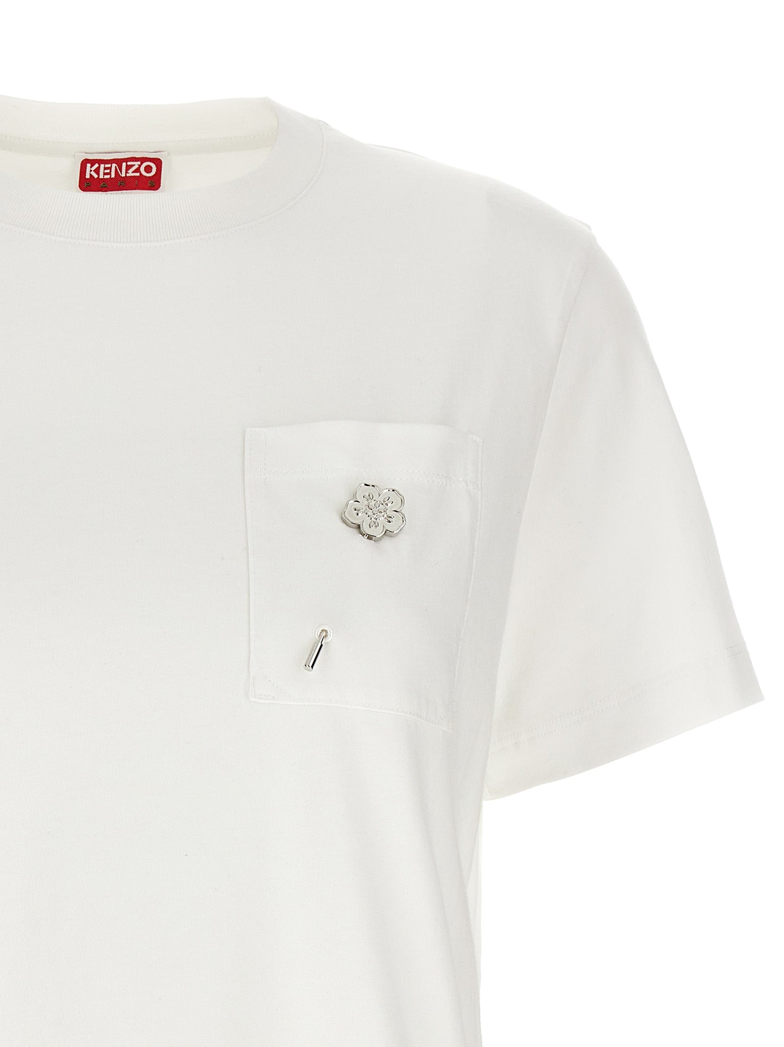 Kenzo Logo Pin T-Shirt