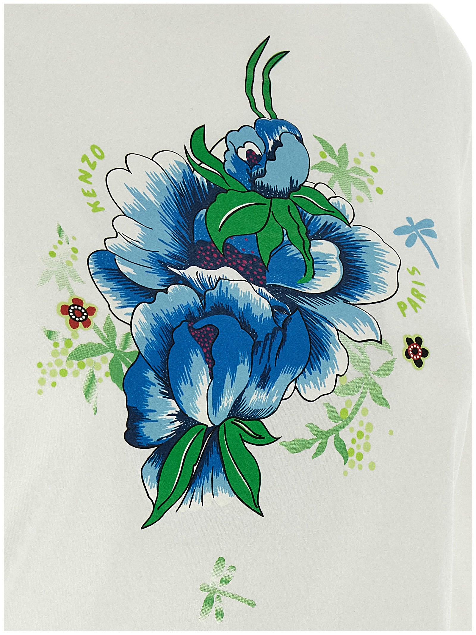 Kenzo 'Kenzo Peonies' T-Shirt