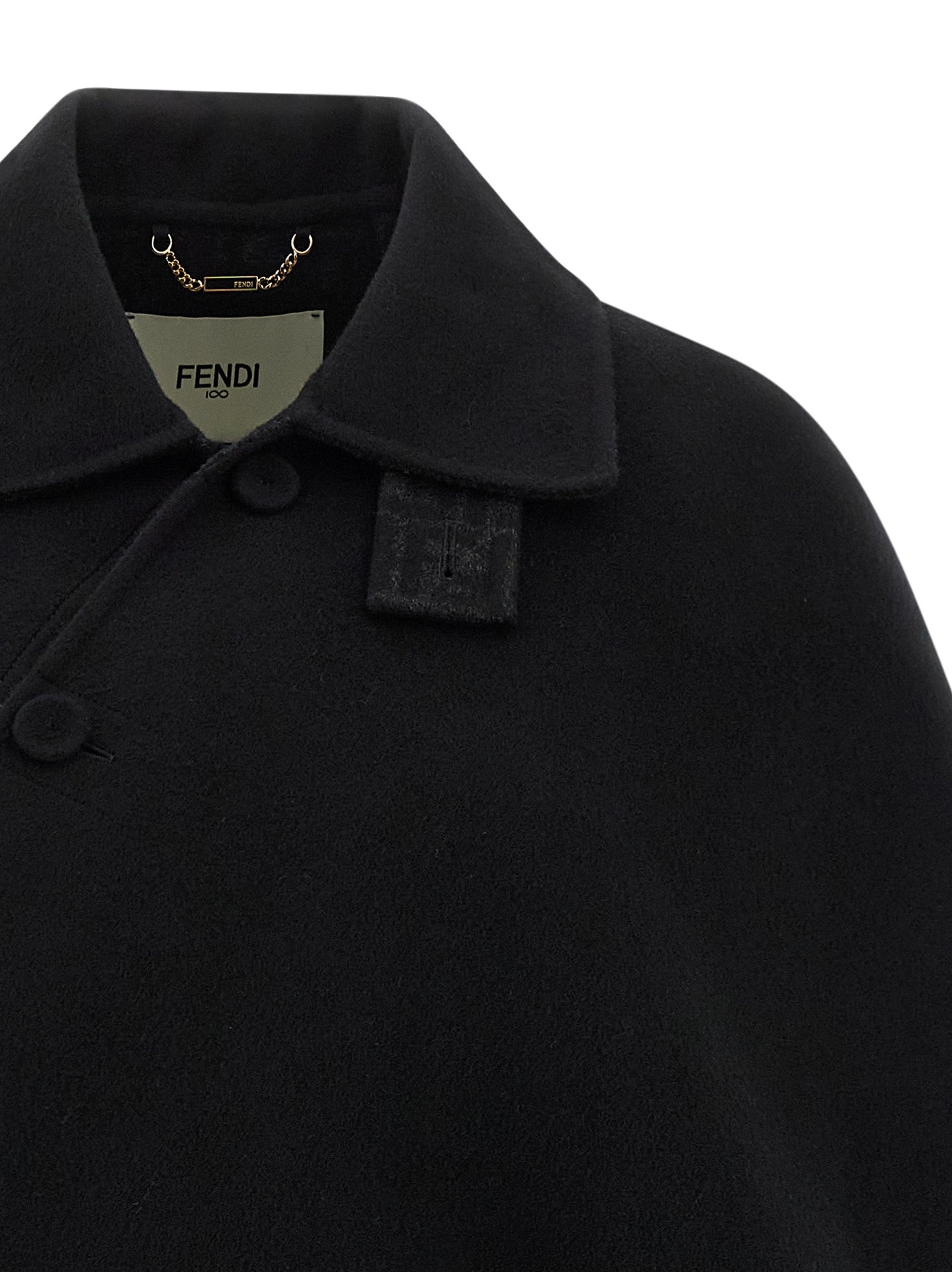 Fendi 'Double Wool' Cape