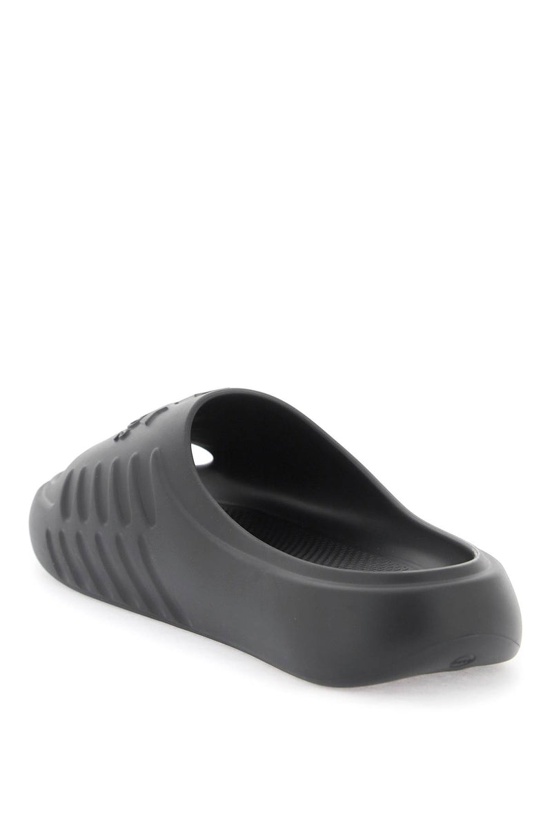 Dsquared2 Rubber Oversized Slides Black