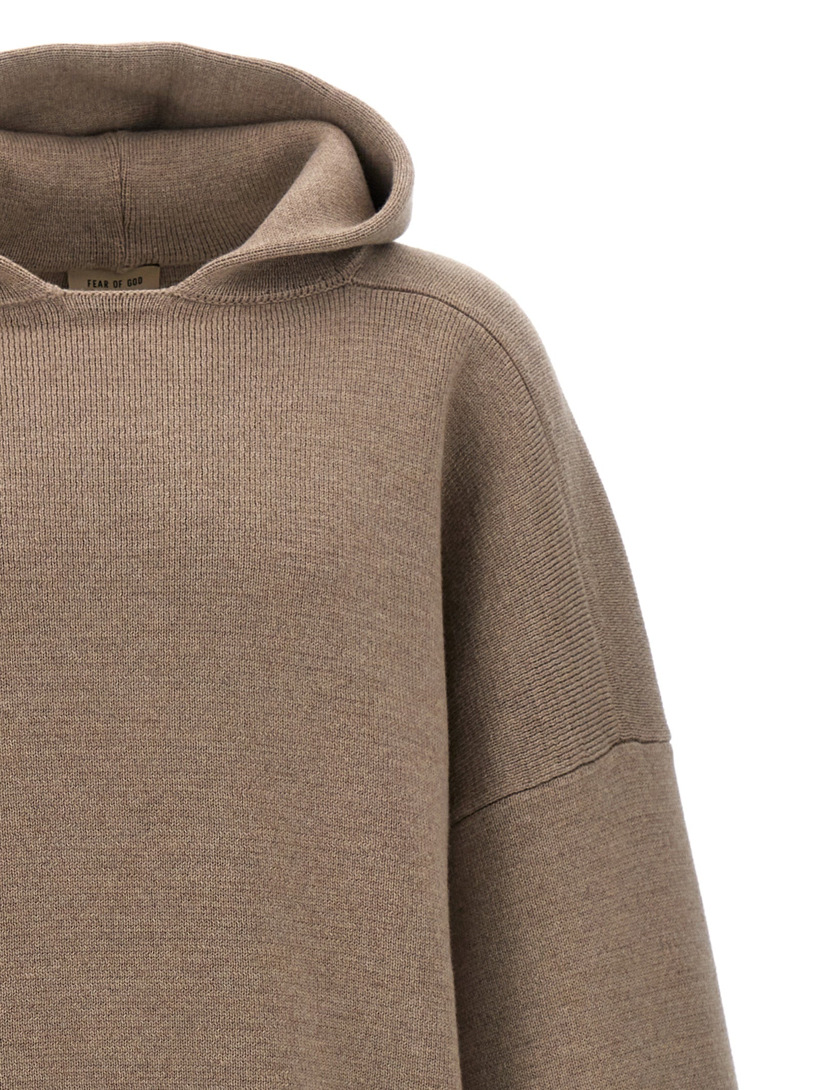 Fear Of God 'Boucle Knit Hoodie' Sweater