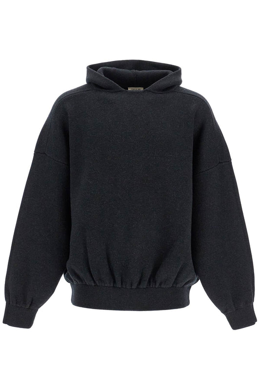 Fear of God Hooded Knit Sweatshirt With Grey