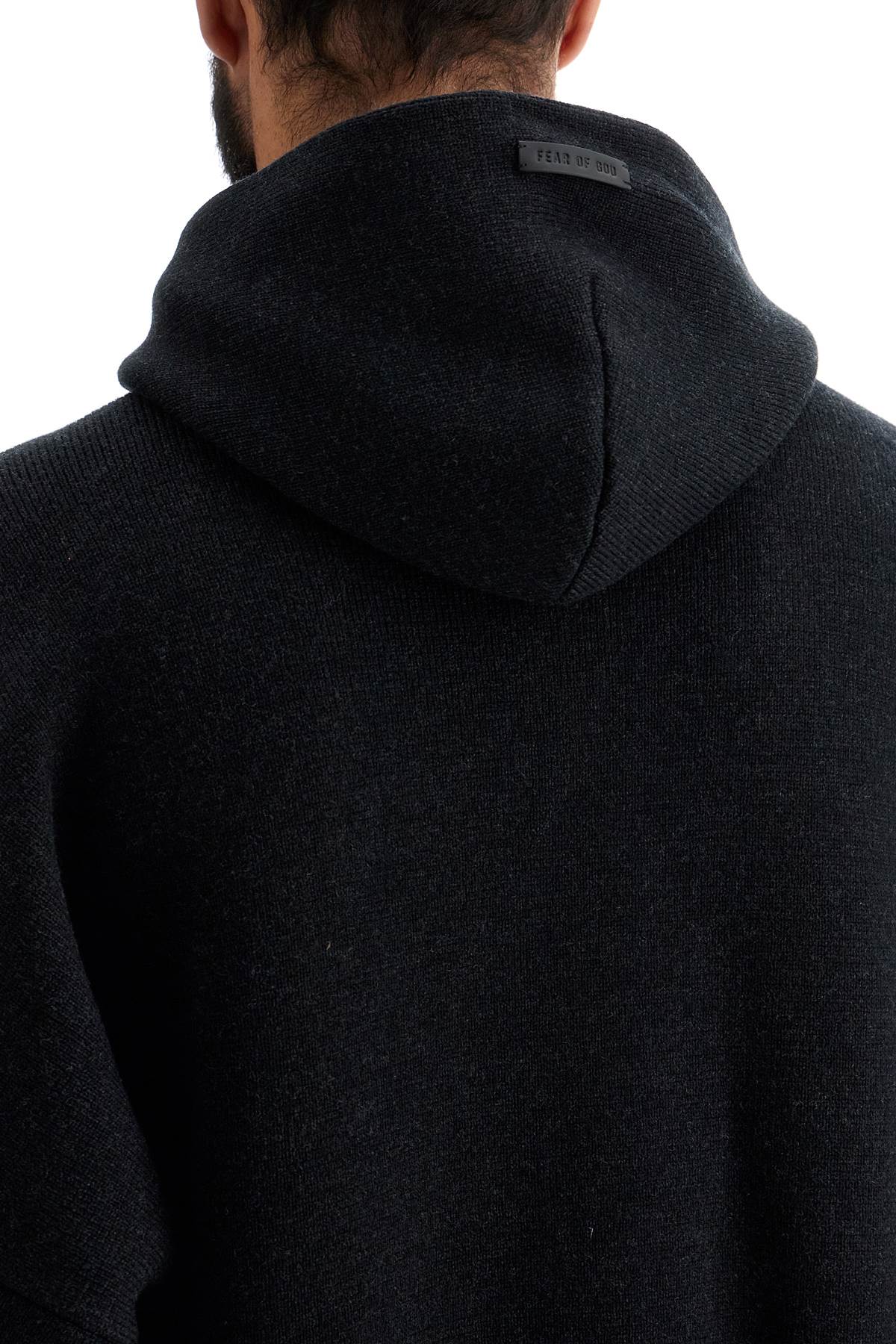 Fear Of God Hooded Knit Sweatshirt With