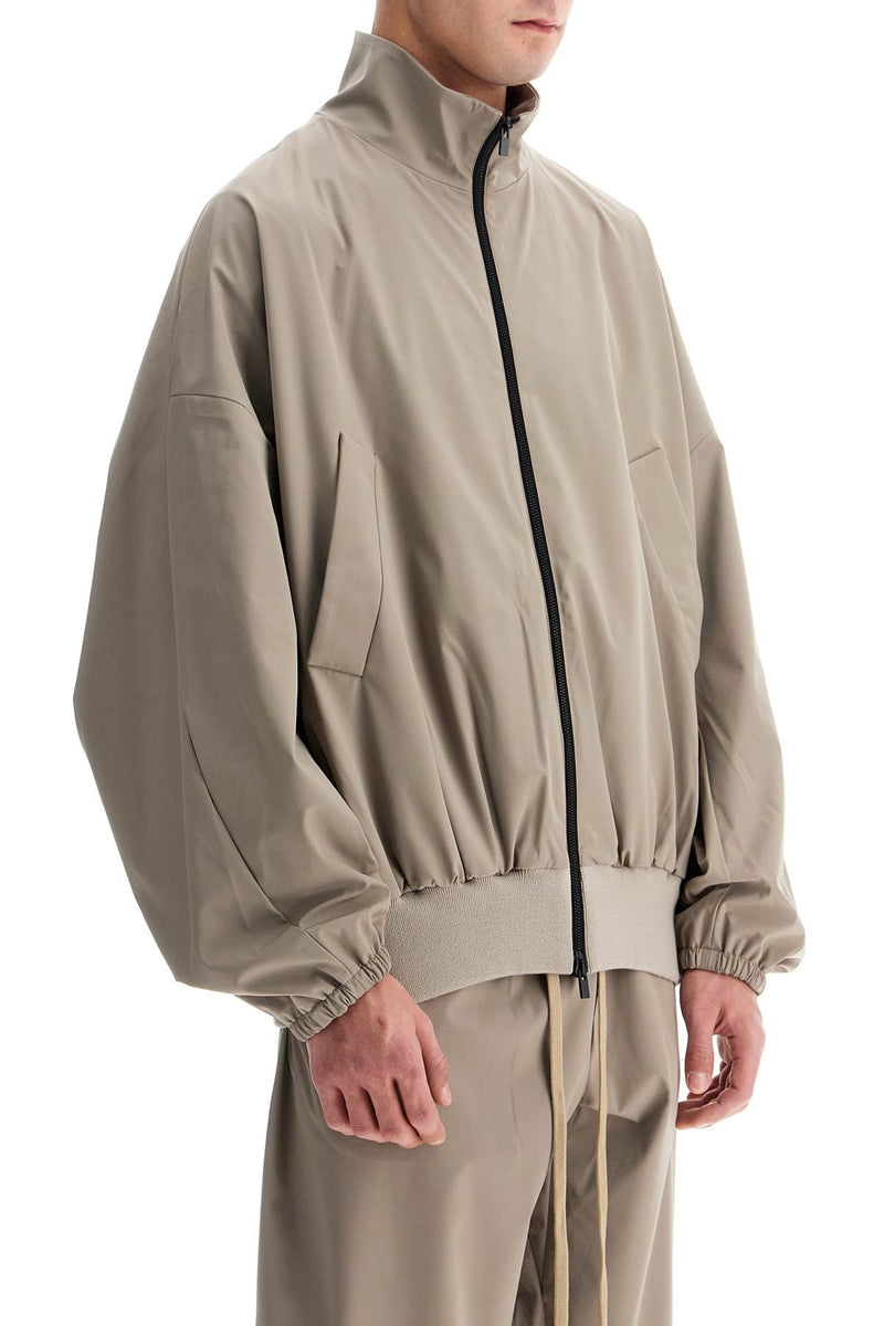 Fear of God High-Necked Vented Track Jacket With Neutral