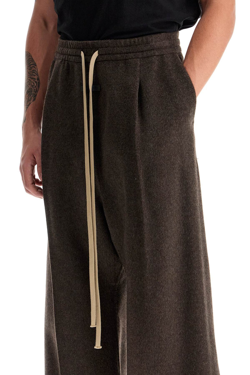 Fear of God Brushed Wool Trousers Brown