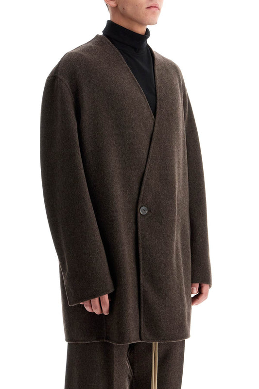 Fear of God Blazer Without Lapels Brown