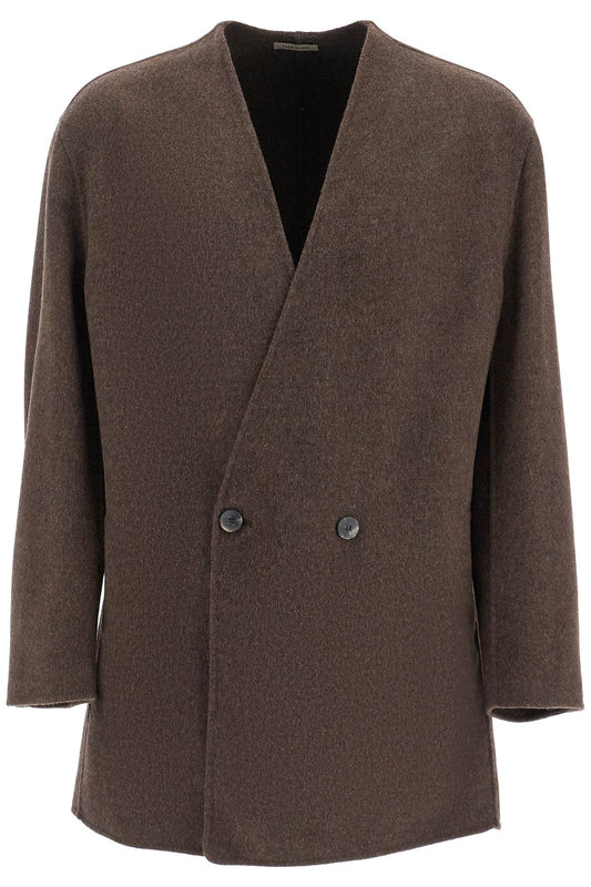 Fear of God Blazer Without Lapels Brown