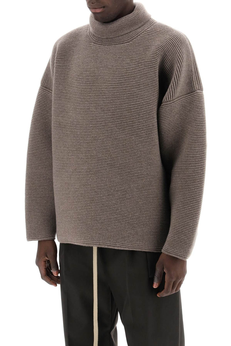 Fear of God Heavy Ottoman Pullover Swe Grey