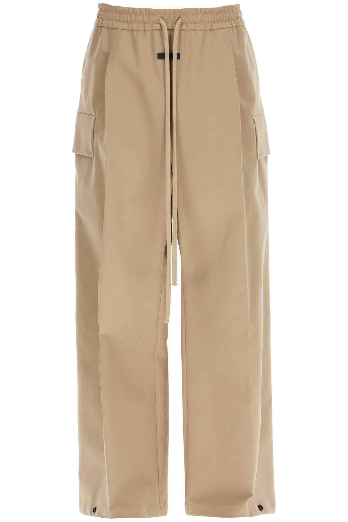 Fear Of God Cargo Wool And Cotton Blend Trousers