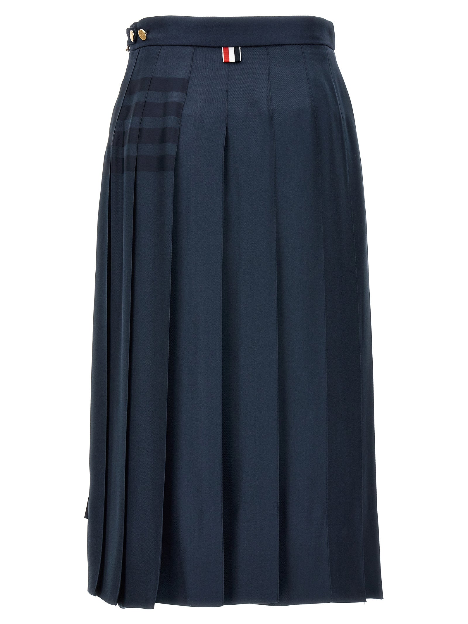 Thom Browne 'Below Knee Dropped Back Pleated' Skirt