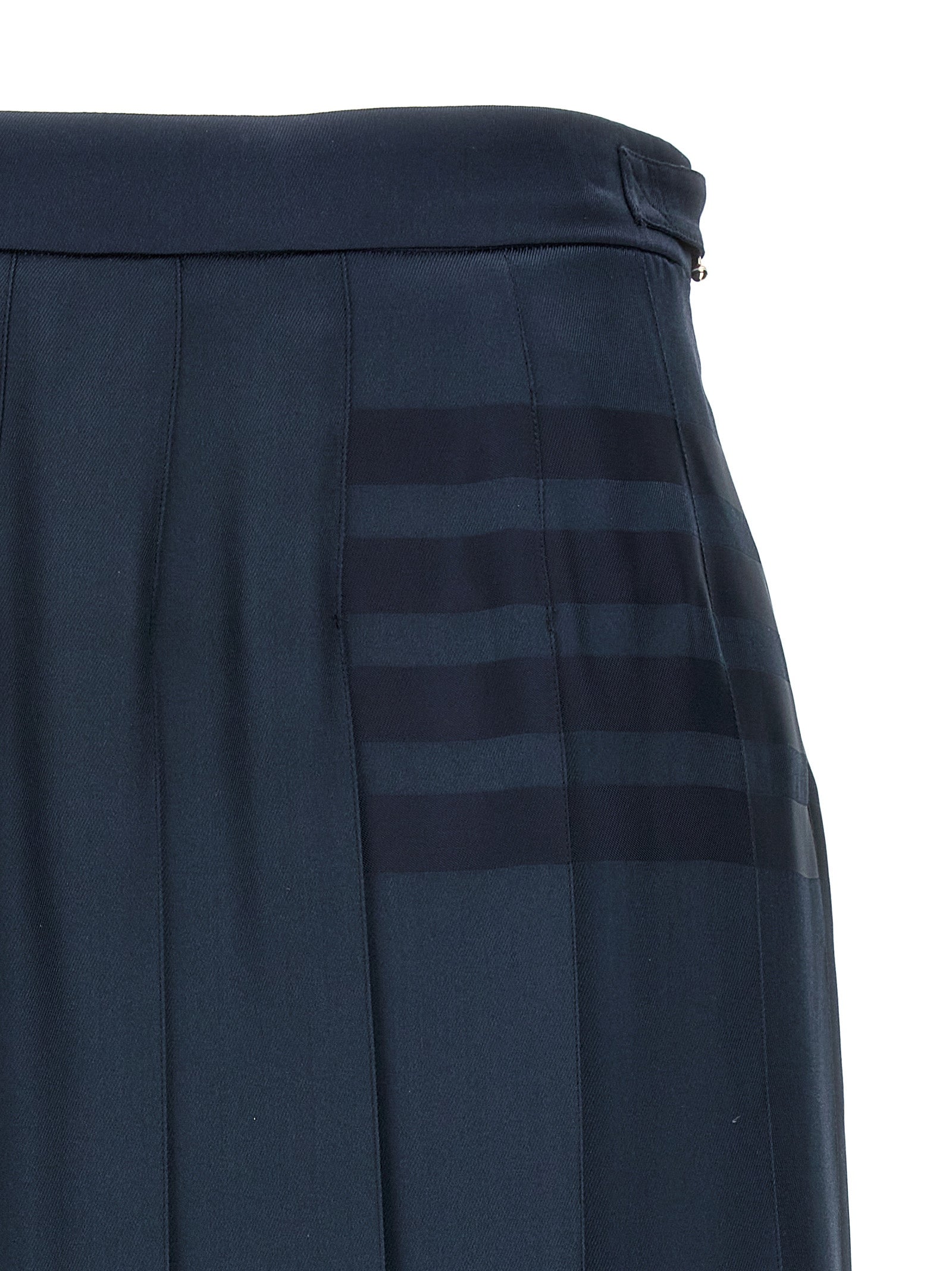 Thom Browne 'Below Knee Dropped Back Pleated' Skirt