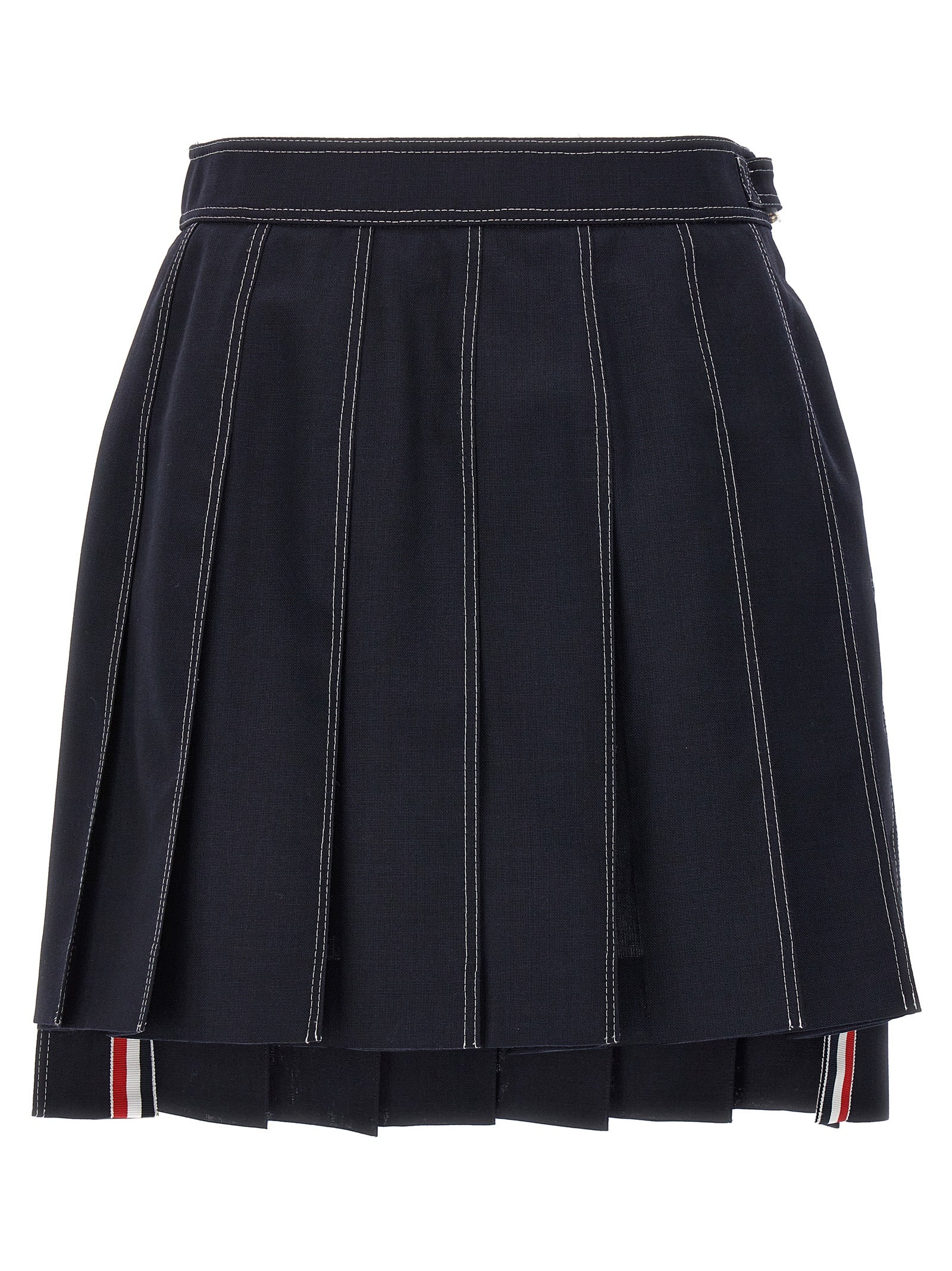 Thom Browne Mini Pleated Skirt