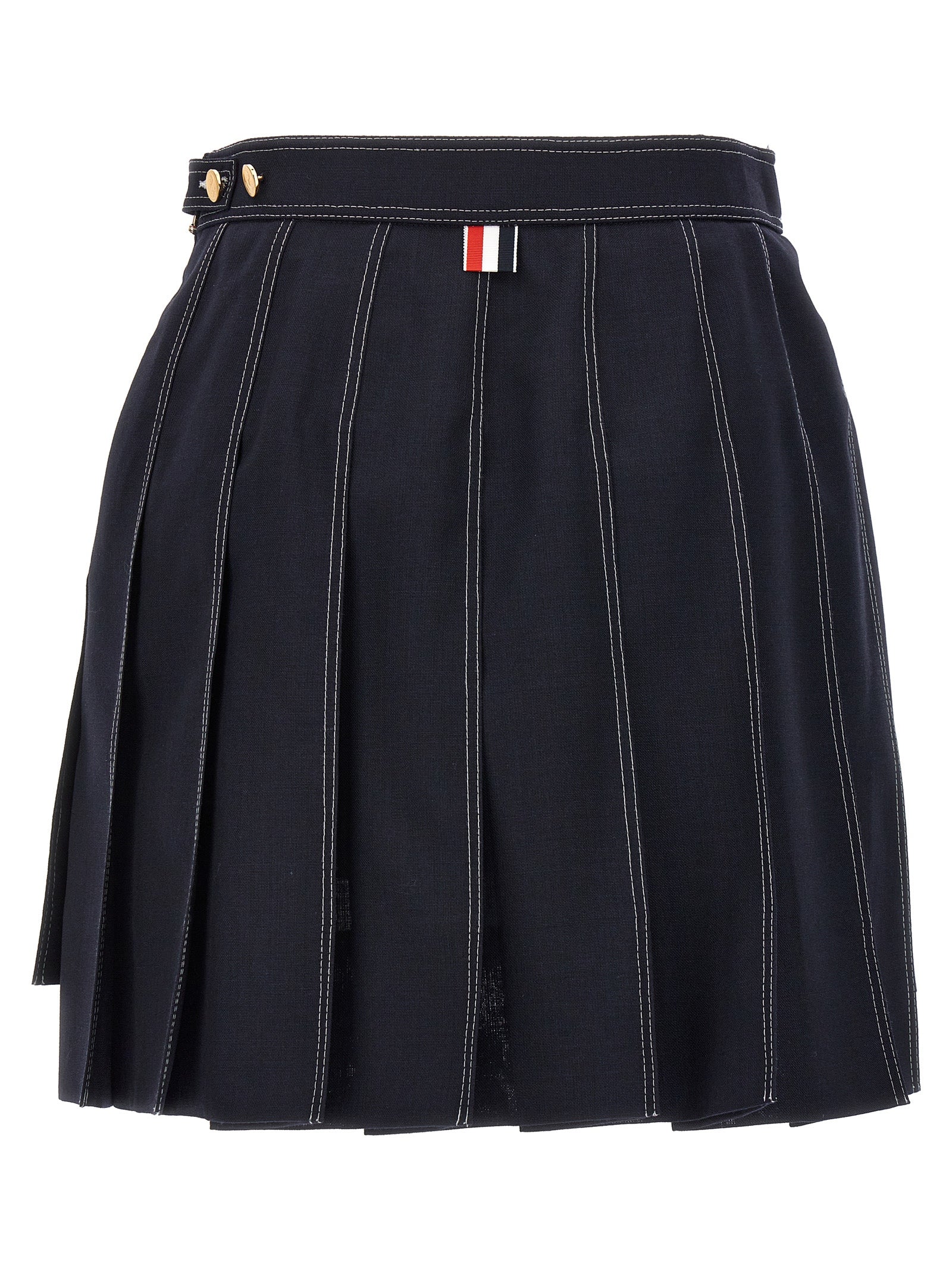 Thom Browne Mini Pleated Skirt