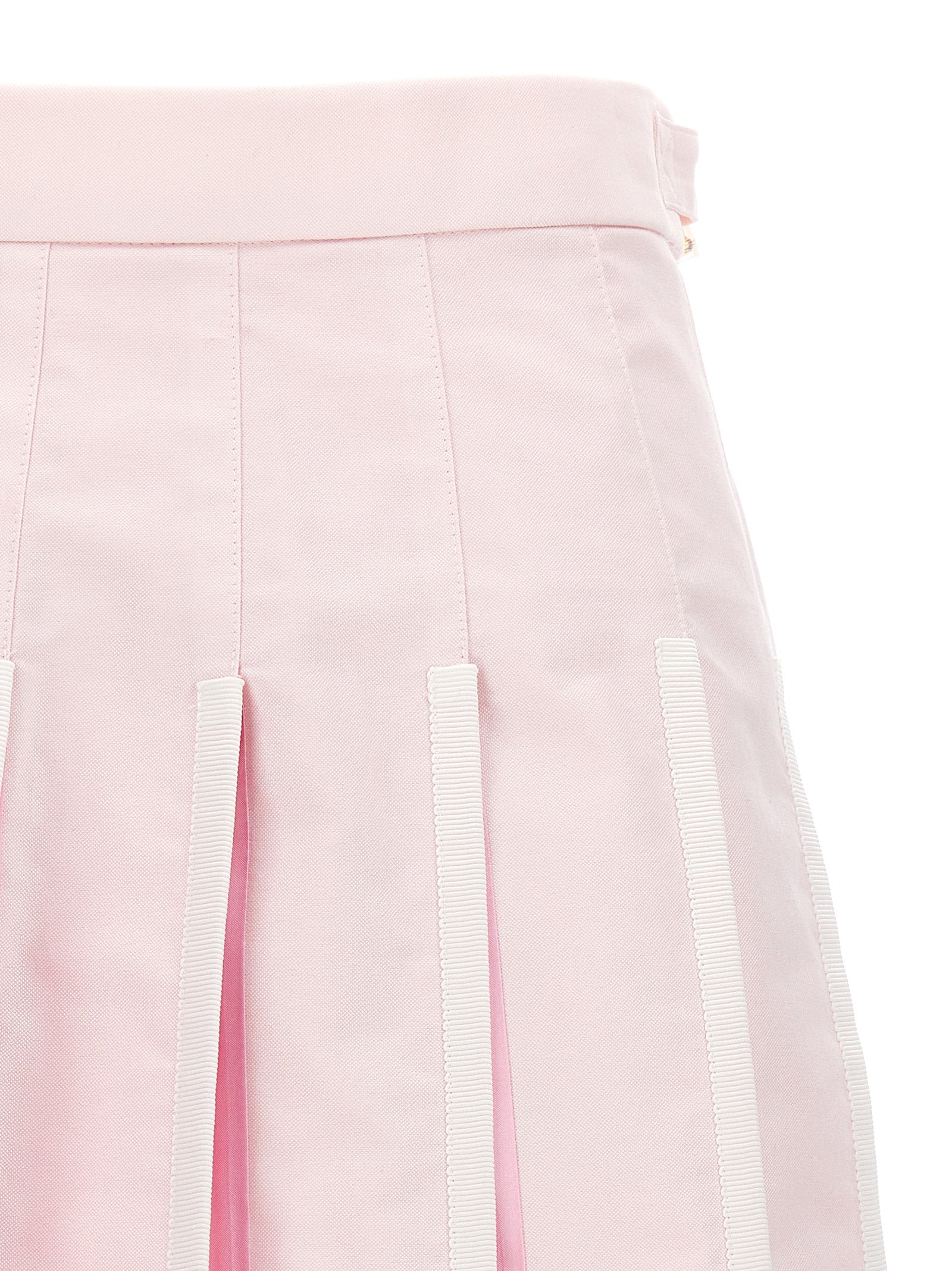 Thom Browne Pleated Oxford Skirt