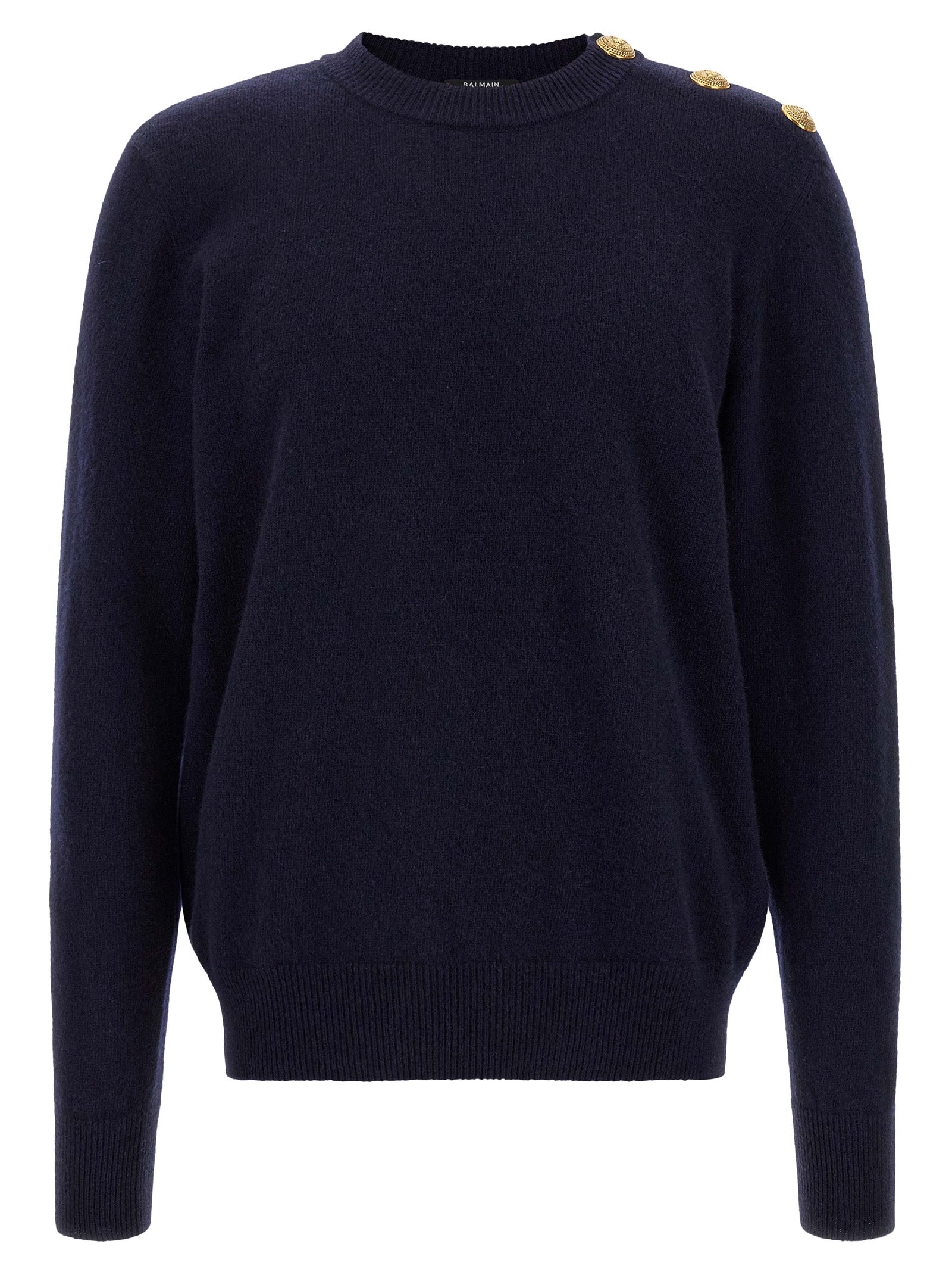 Balmain 'Leone Catena' Button Sweater
