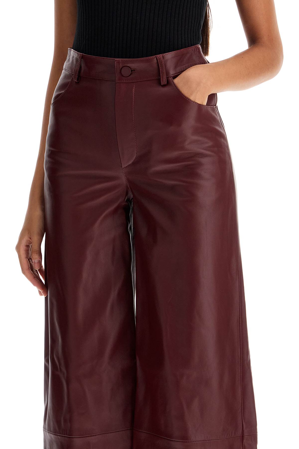 Loulou Studio Nappa Leather Figari Pants