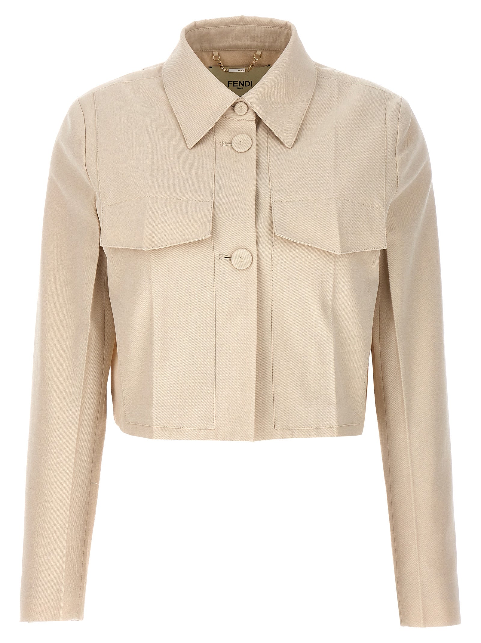 Fendi Tailored Crop Jacket