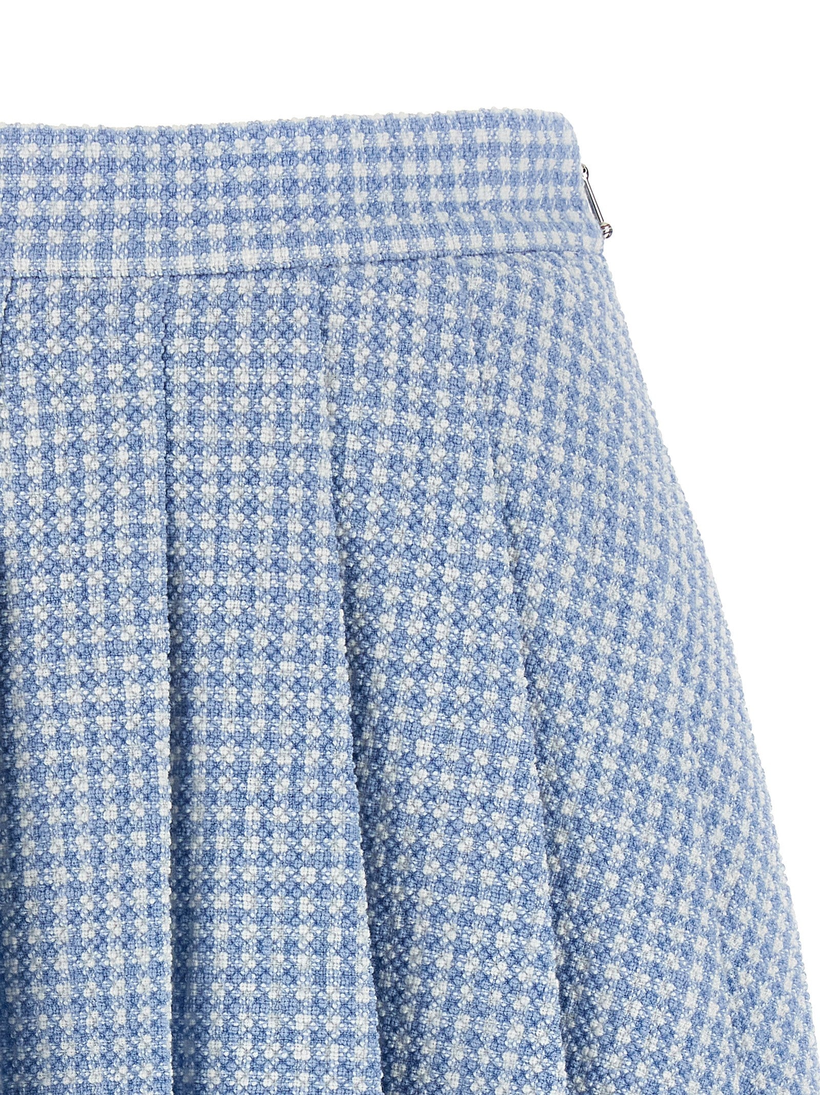 Thom Browne Pleated Tweed Skirt