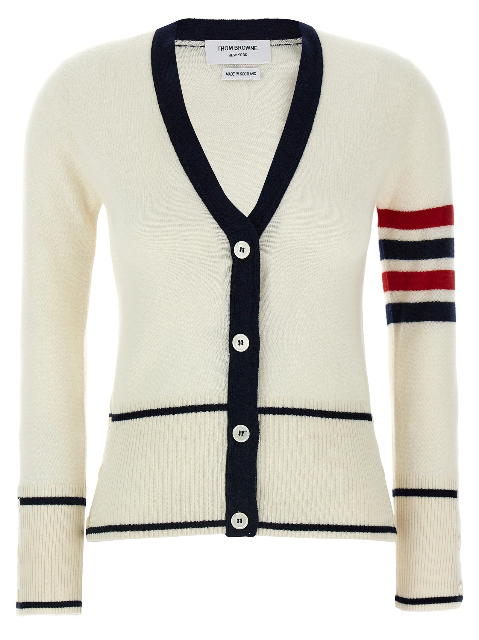 Thom Browne '4 Bar' Cardigan