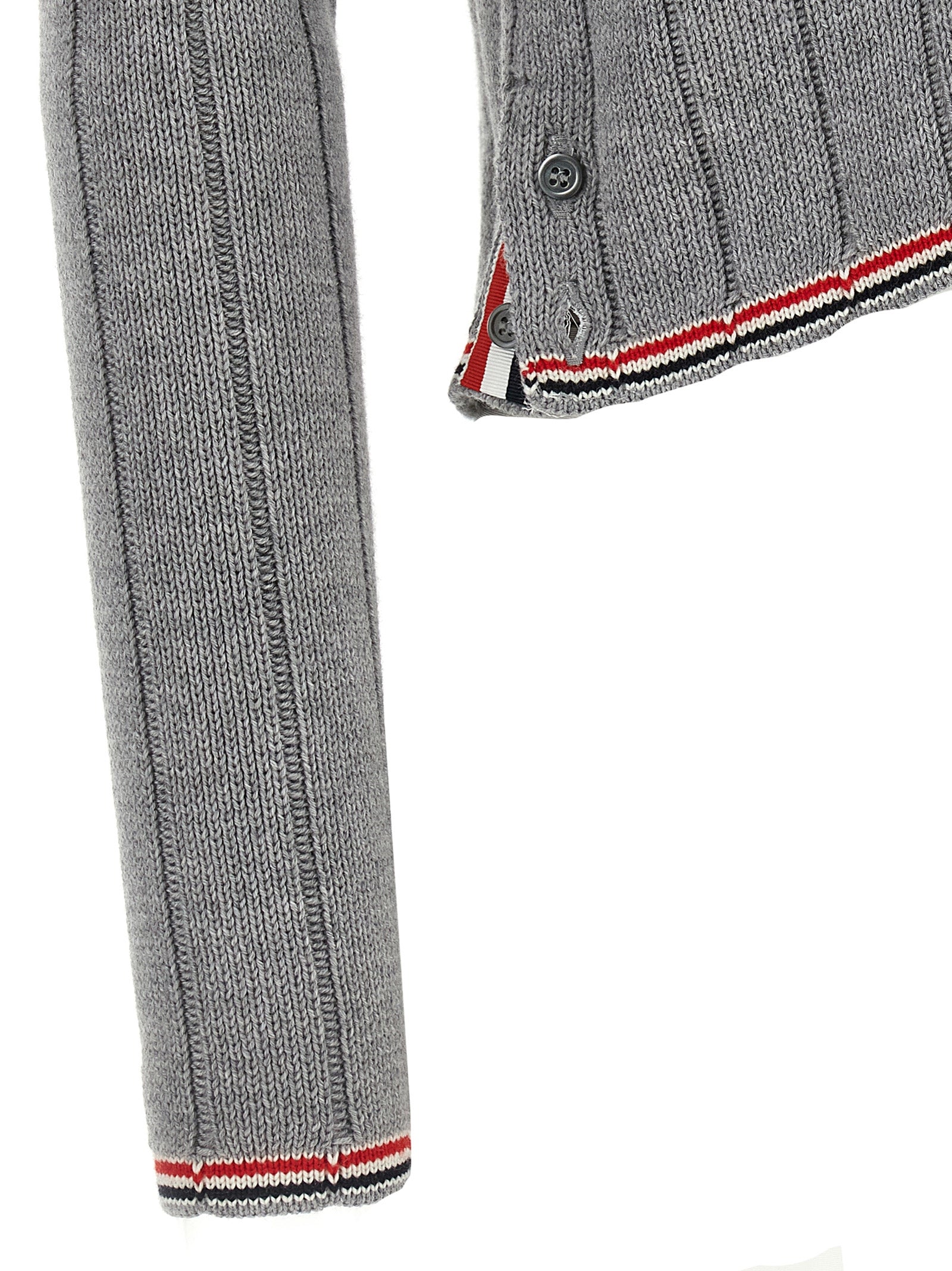 Thom Browne 'Rwb' Jacquard Cardigan