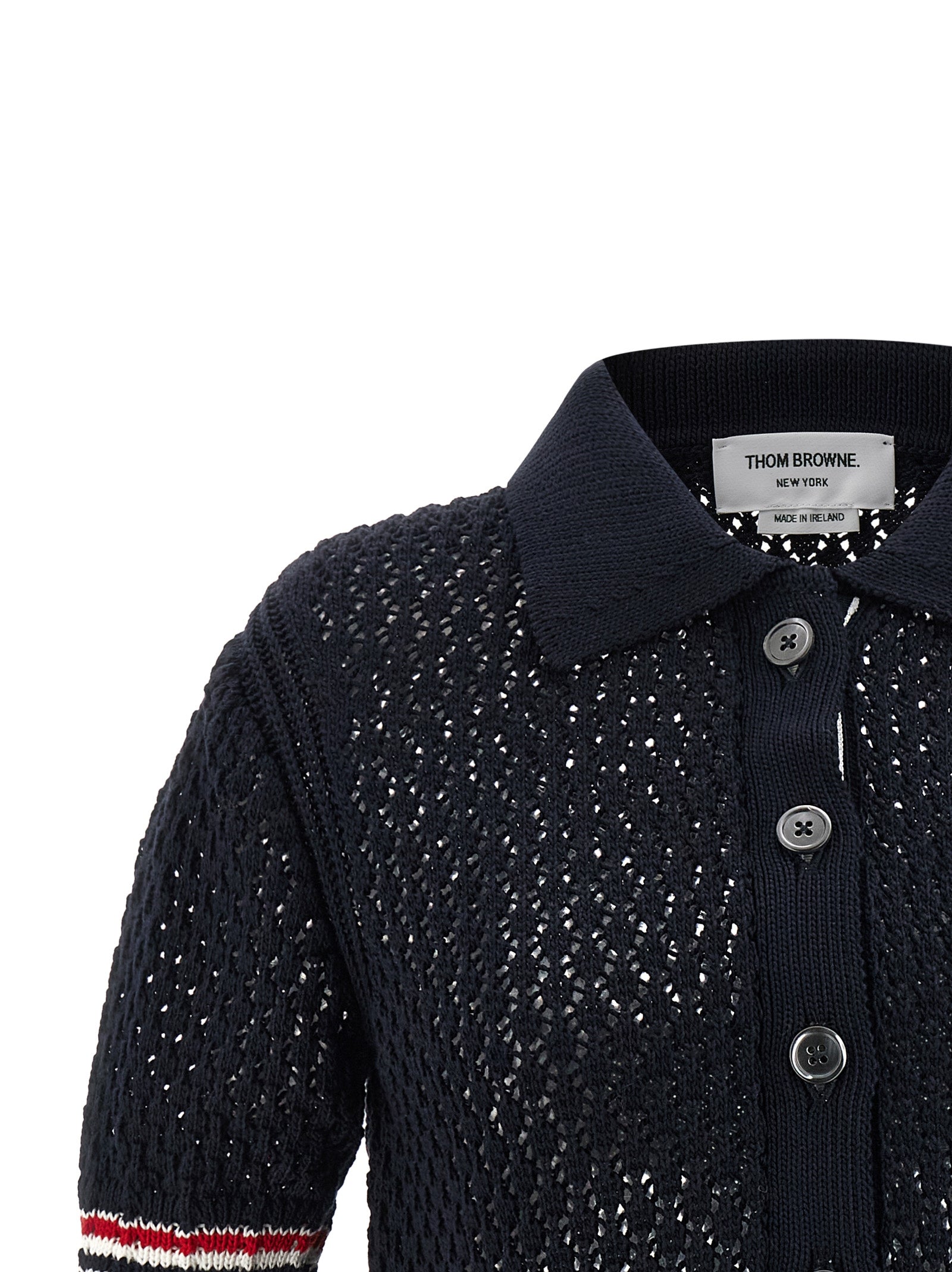 Thom Browne 'Hector Pointelle' Polo Shirt