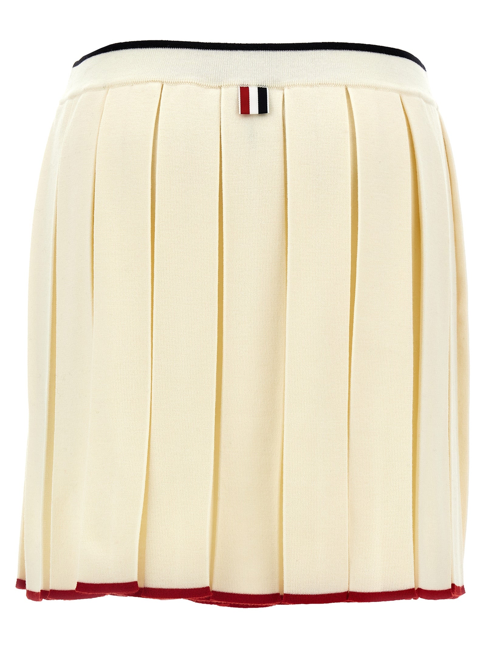 Thom Browne Knitted Pleated Skirt